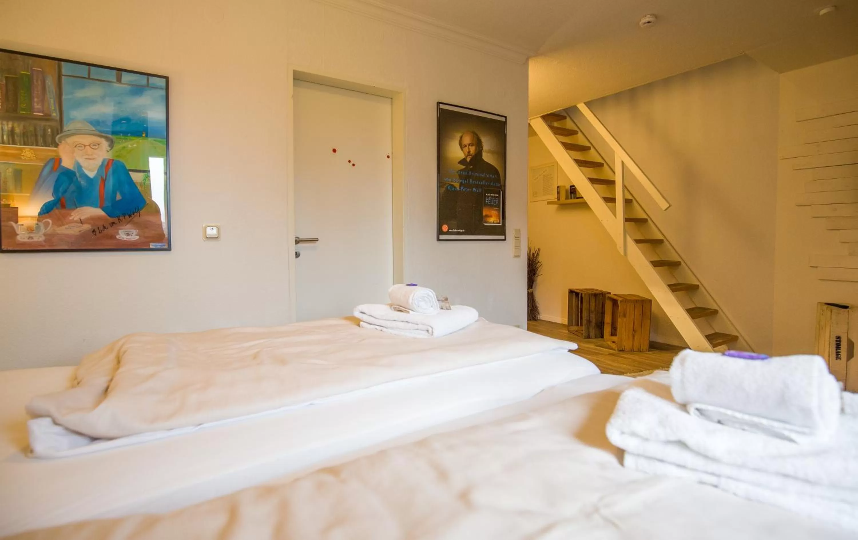 Bedroom, Bed in Stadthotel-Garni Smutje