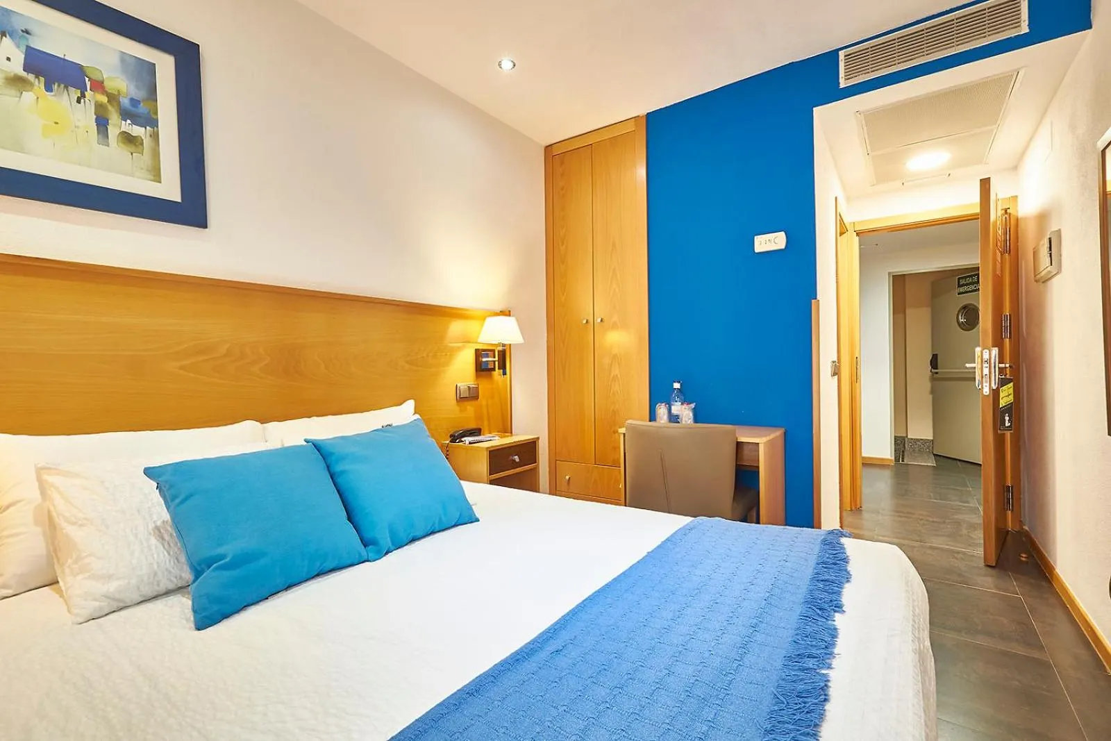 Bed in Hotel Real de Illescas