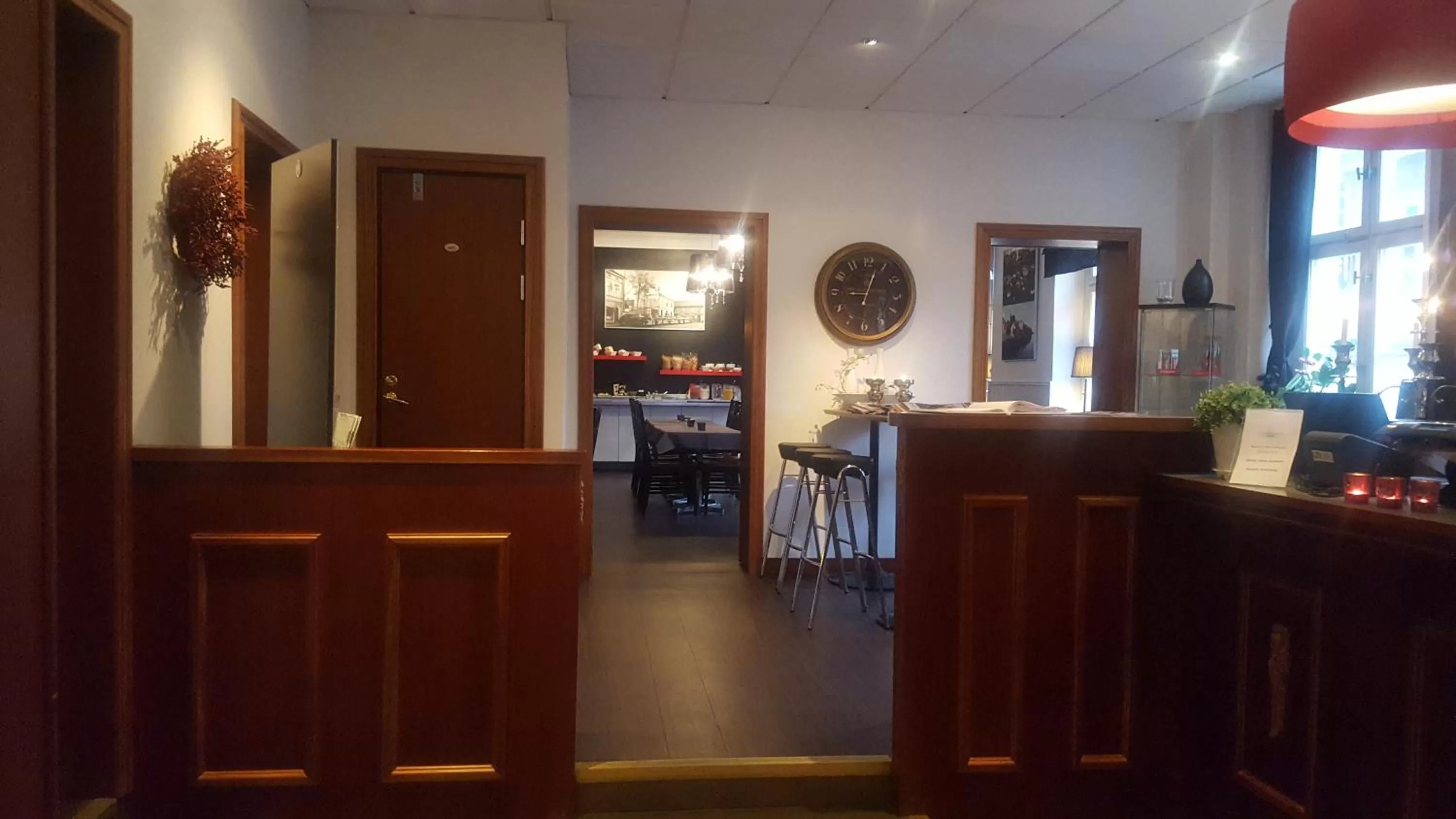 Lobby or reception in Arboga Stadshotell