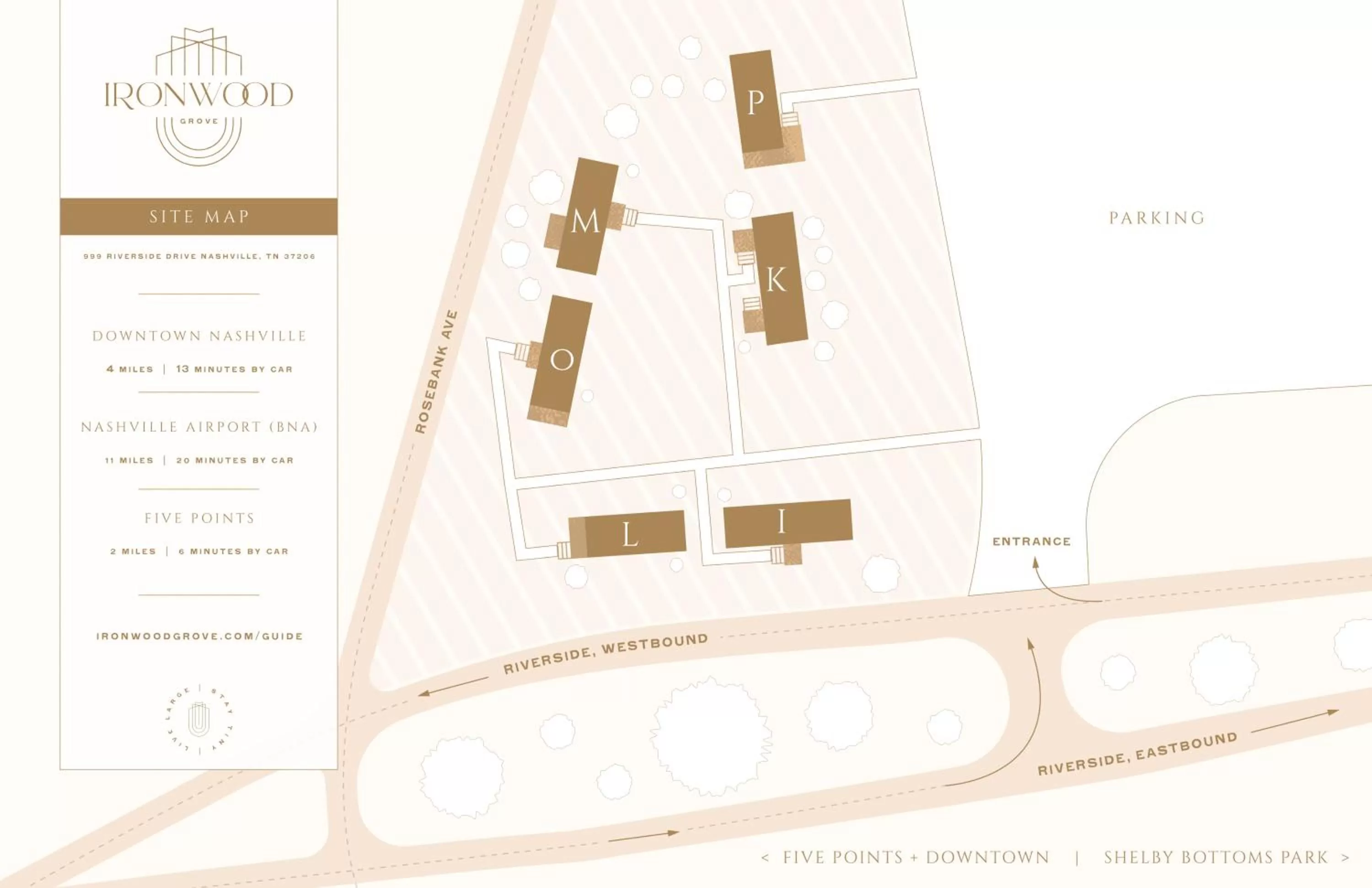 Area and facilities in Ironwood Grove, Tiny House Hotel
