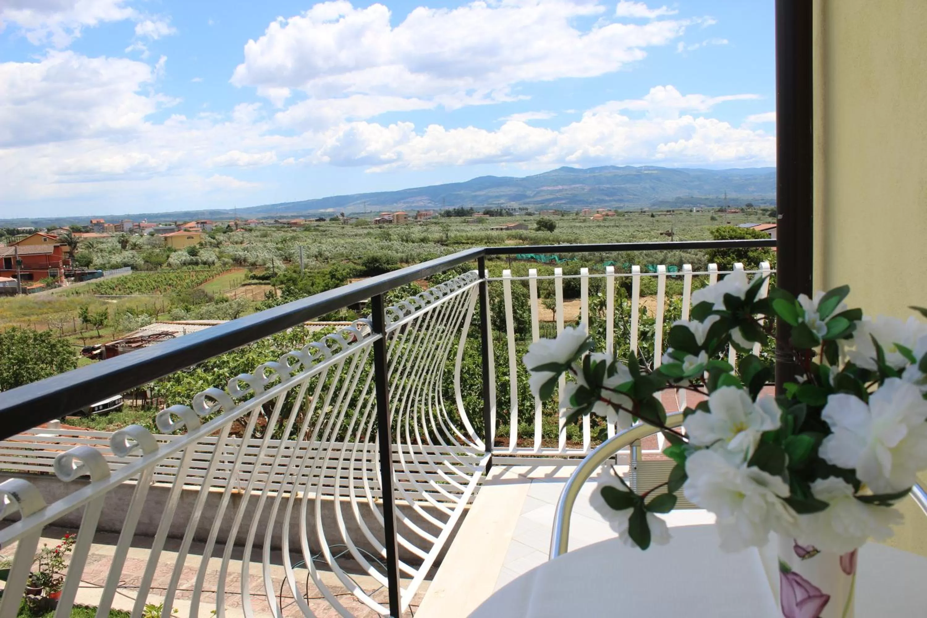 Natural landscape in B&B La Vigna