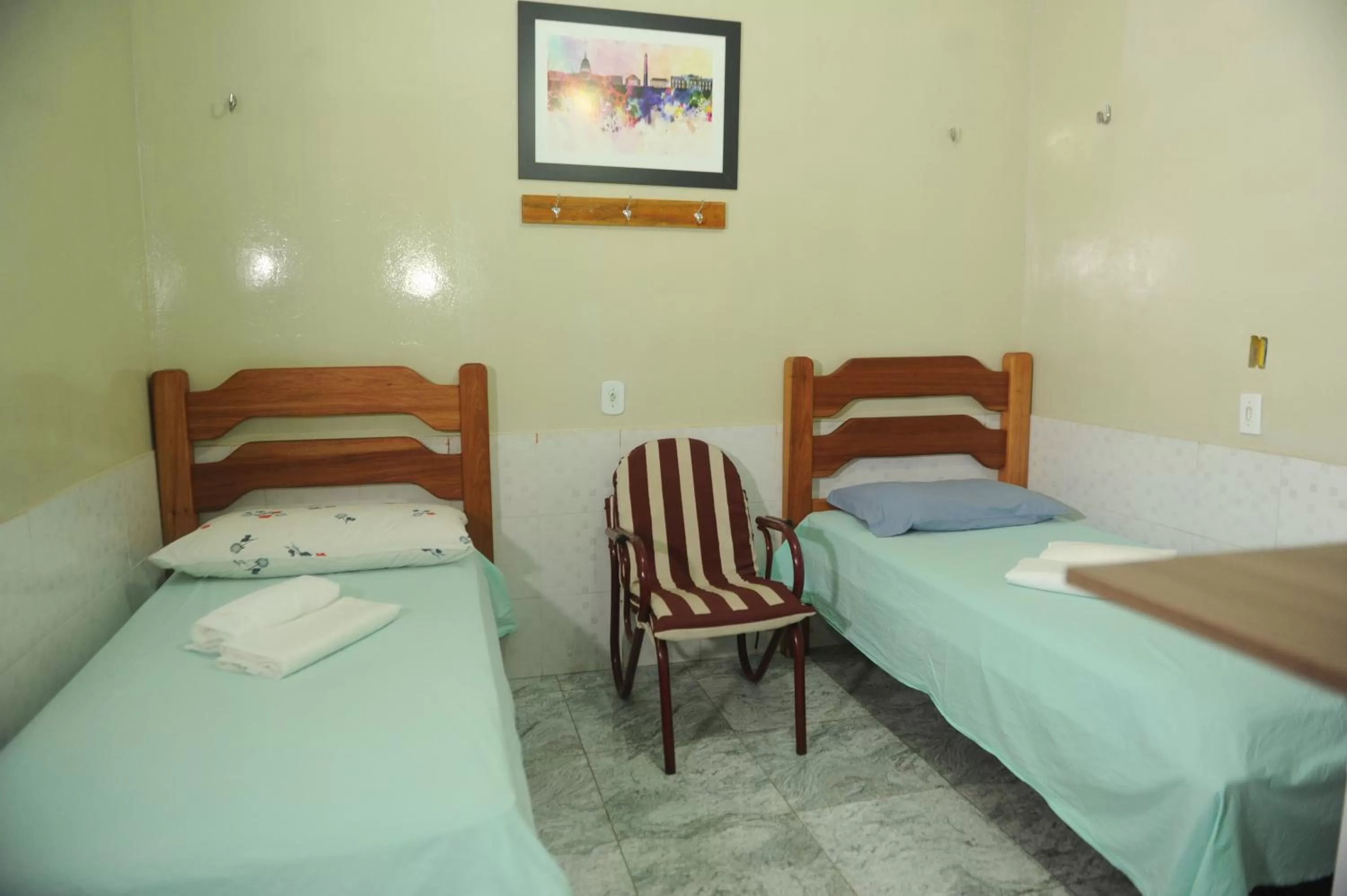 Bed in Hotel Bem Vindo