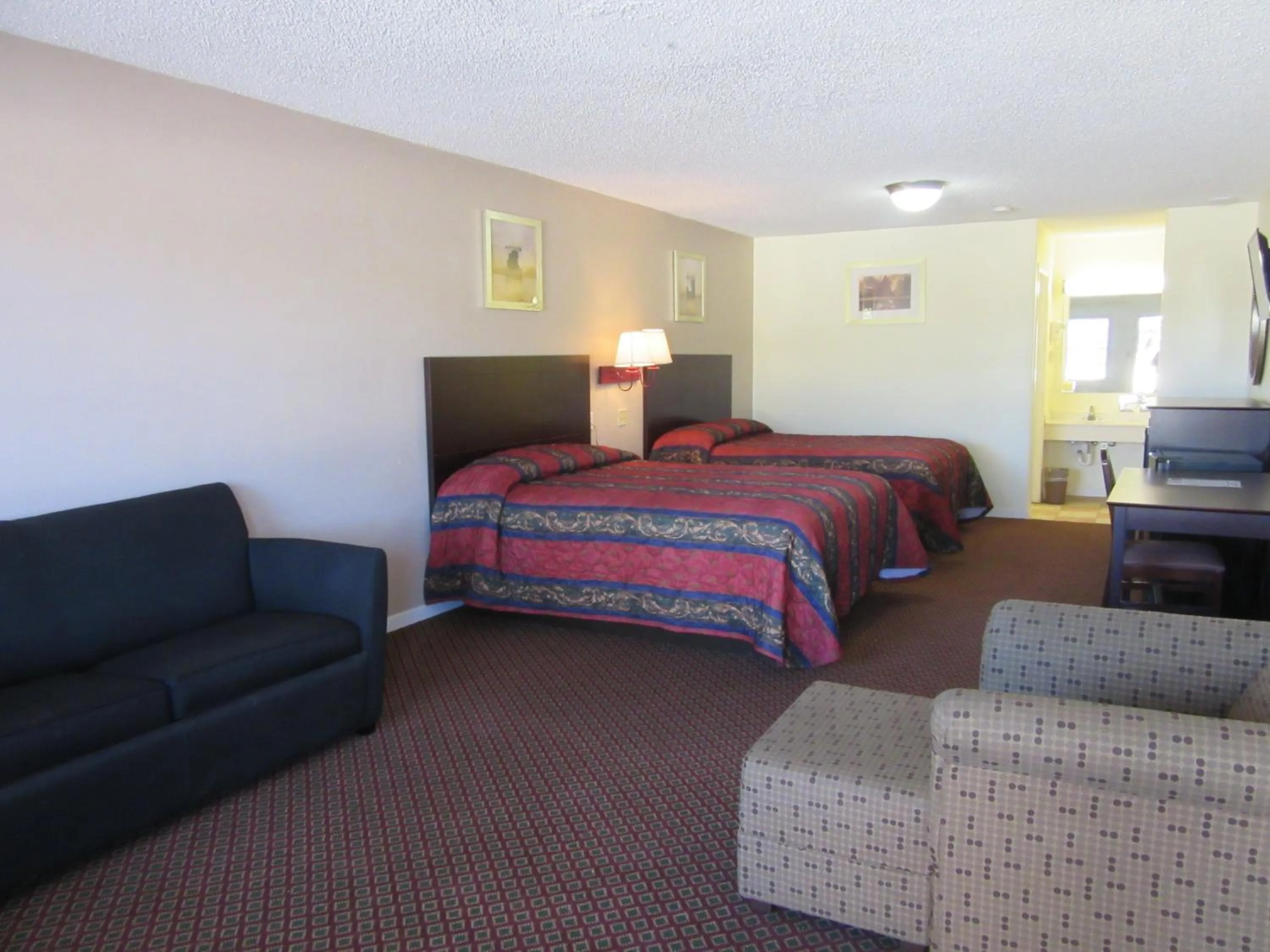 Bed in Royal Inn Abilene