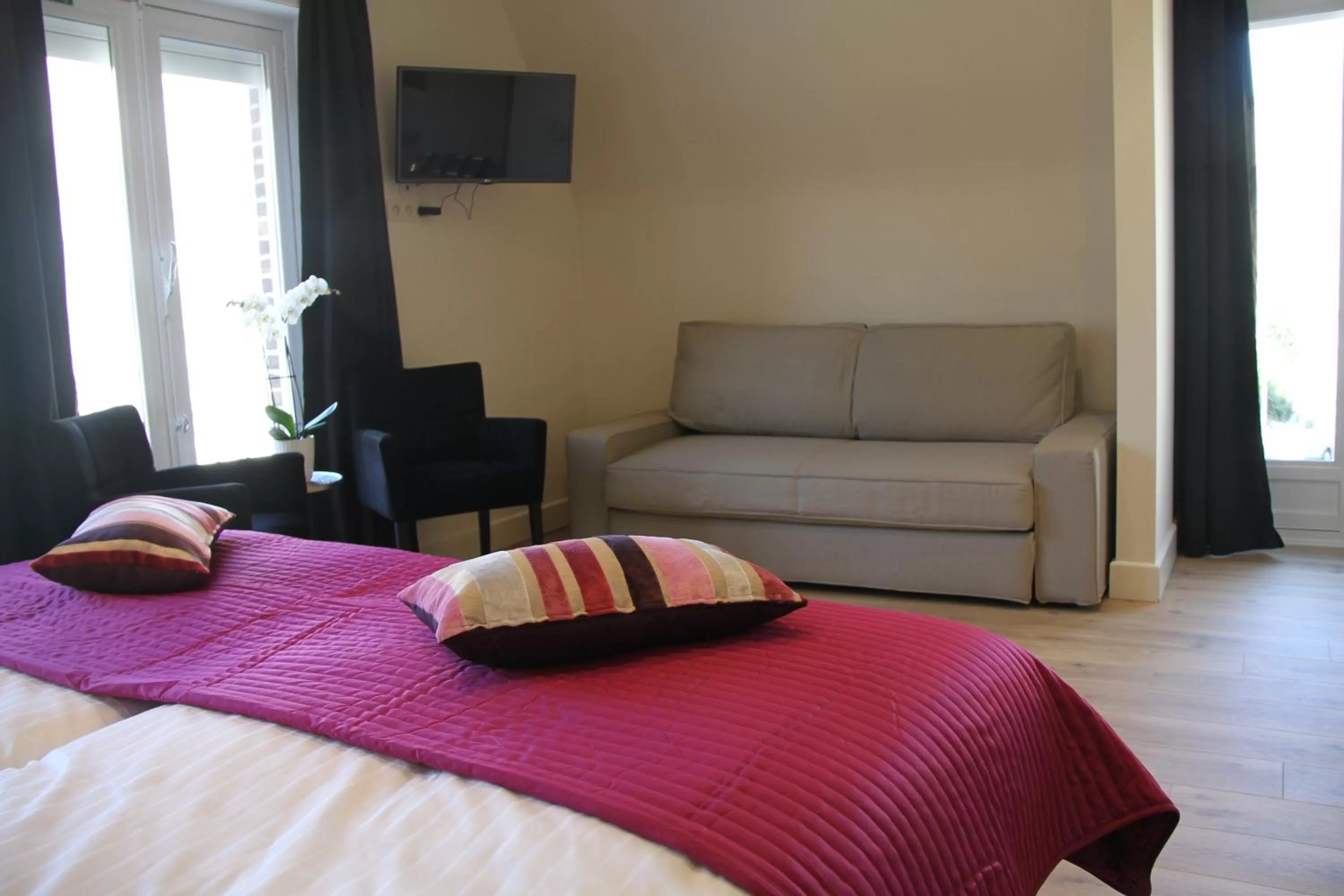 Decorative detail, Bed in B&B Amylia