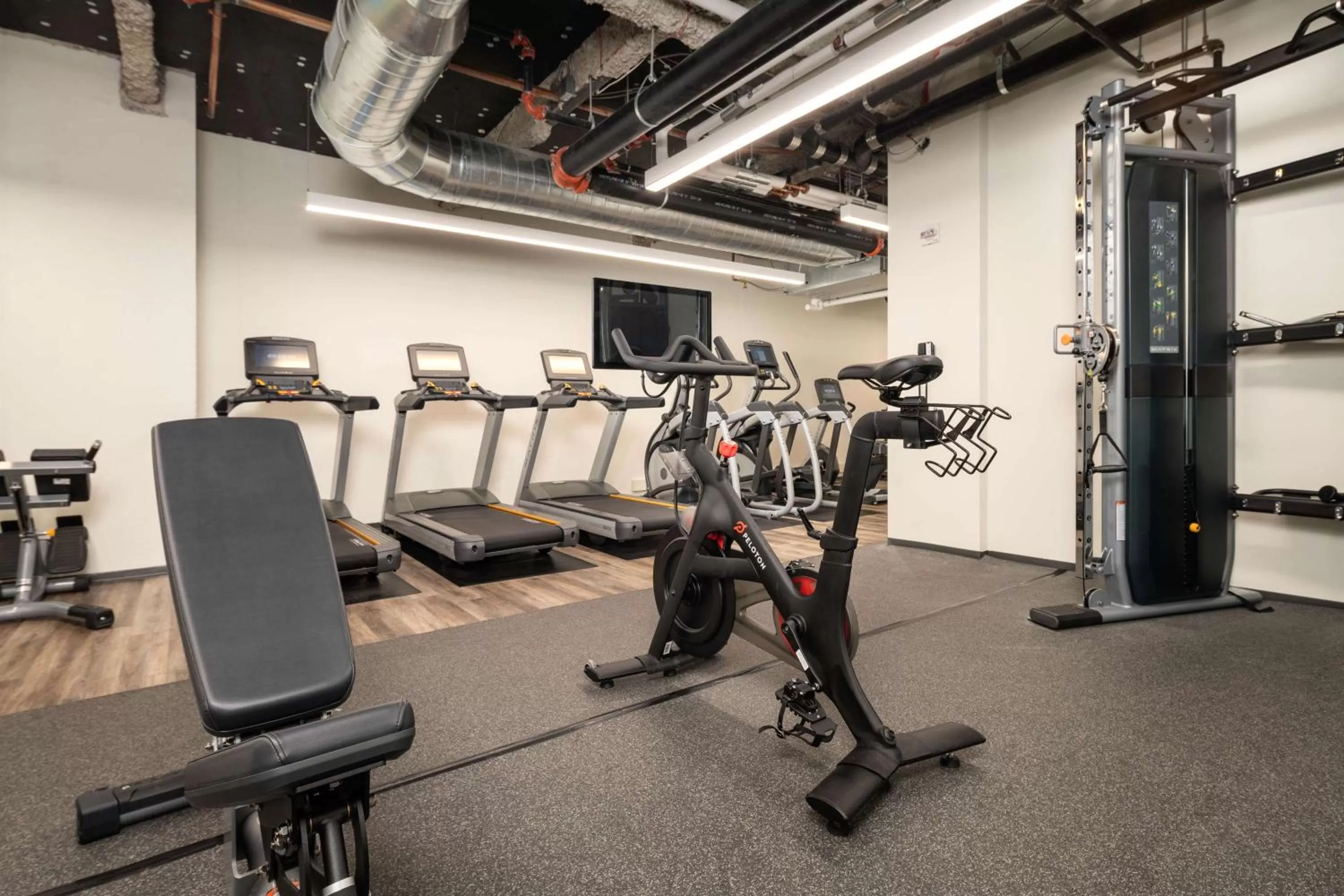 Fitness centre/facilities in Motto by Hilton Philadelphia Rittenhouse Square