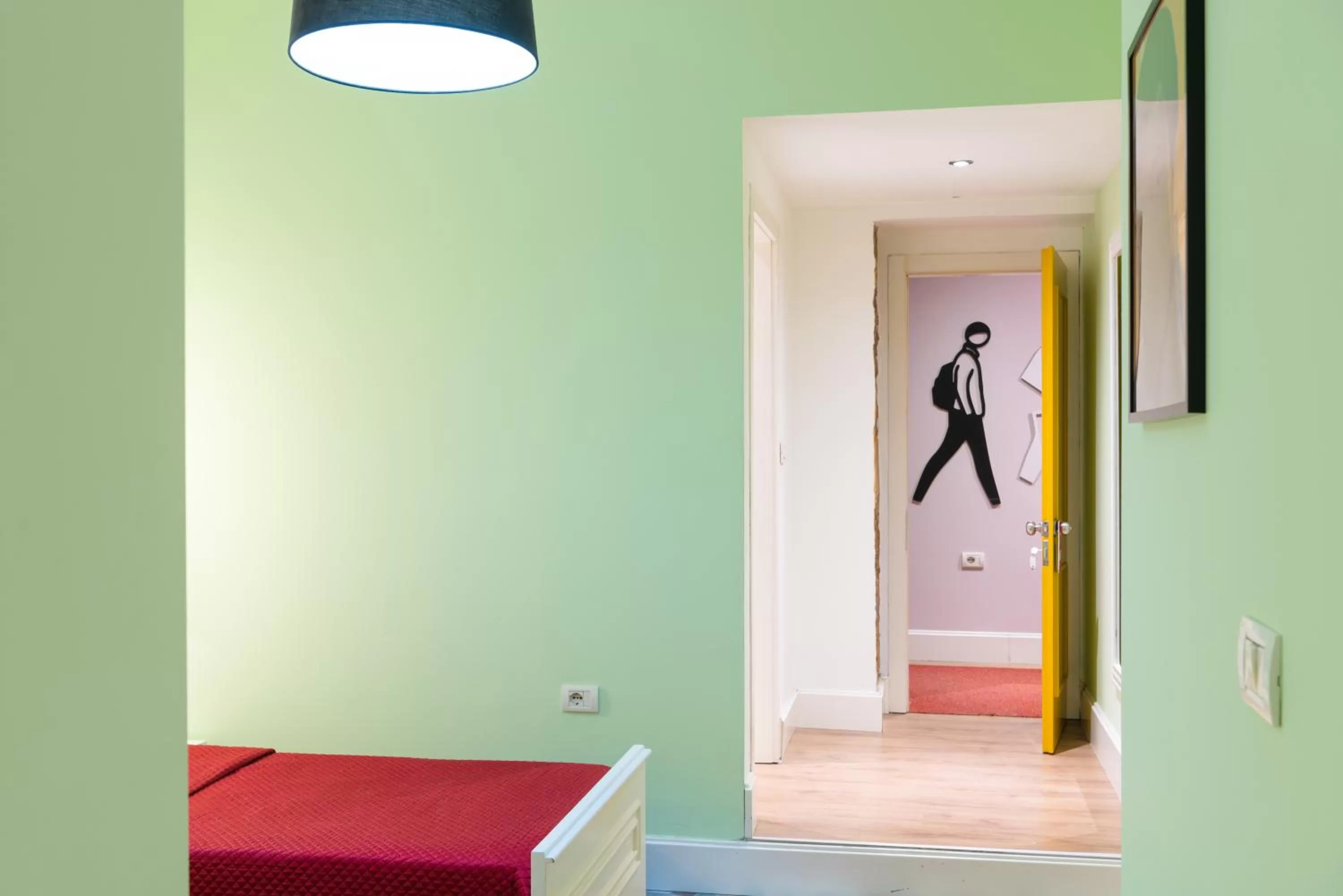 Bed in Artistic Tirana Blloku