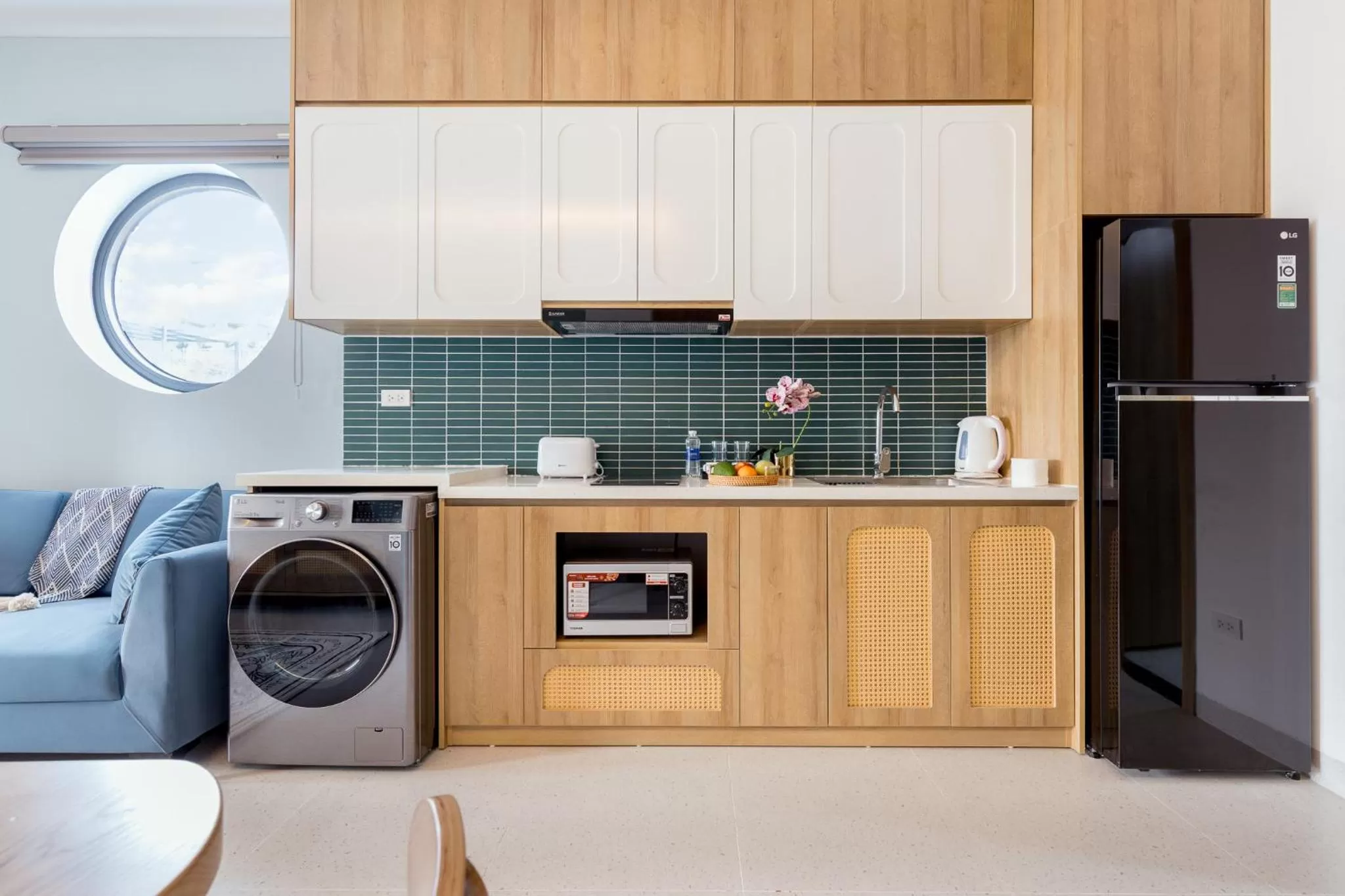 kitchen in Crescendo Boutique Studio