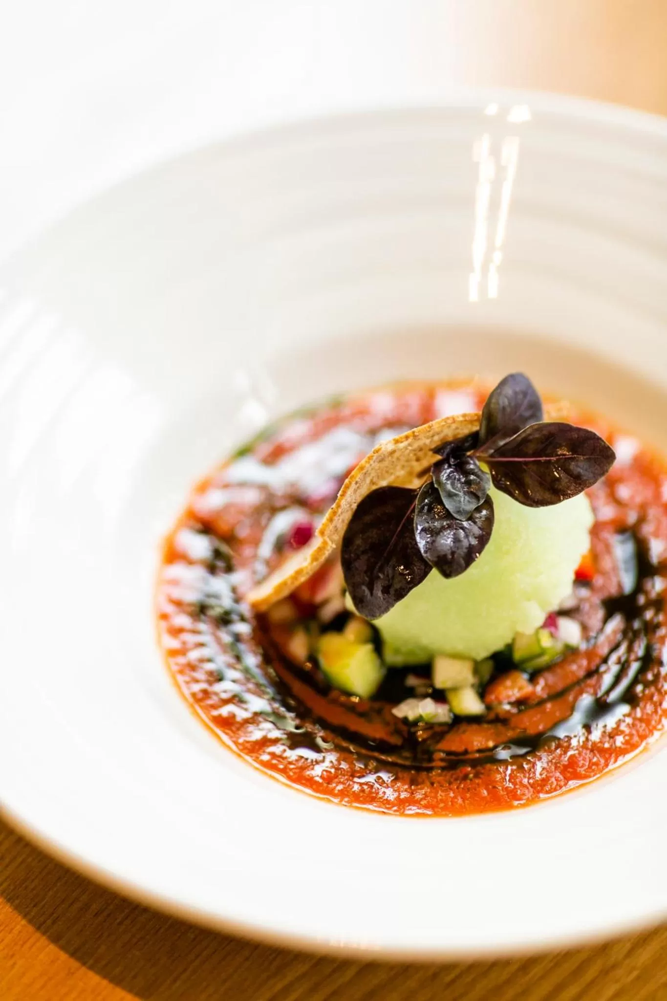 Food close-up in The Green House