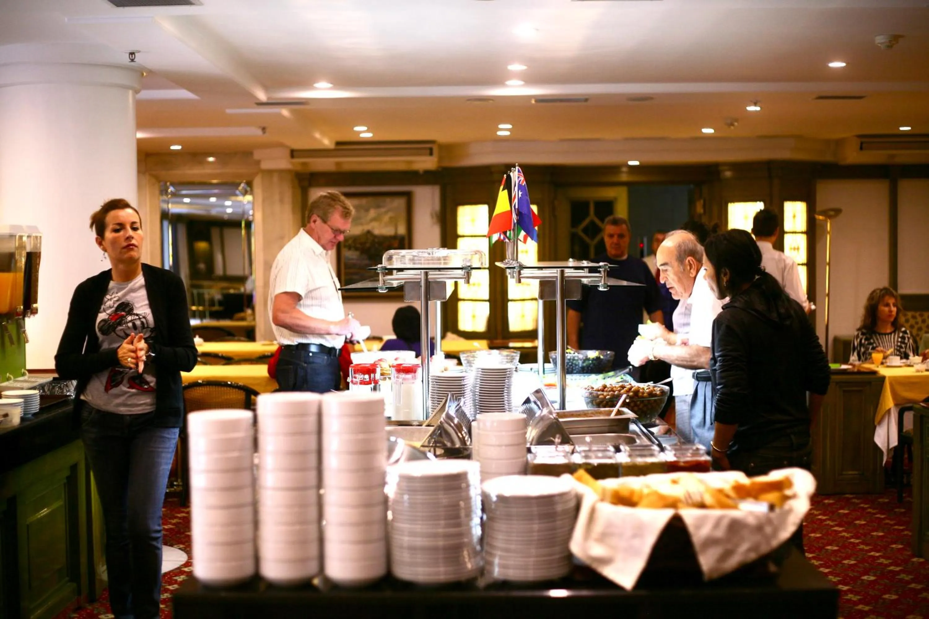 Staff in Istanbul Royal Hotel