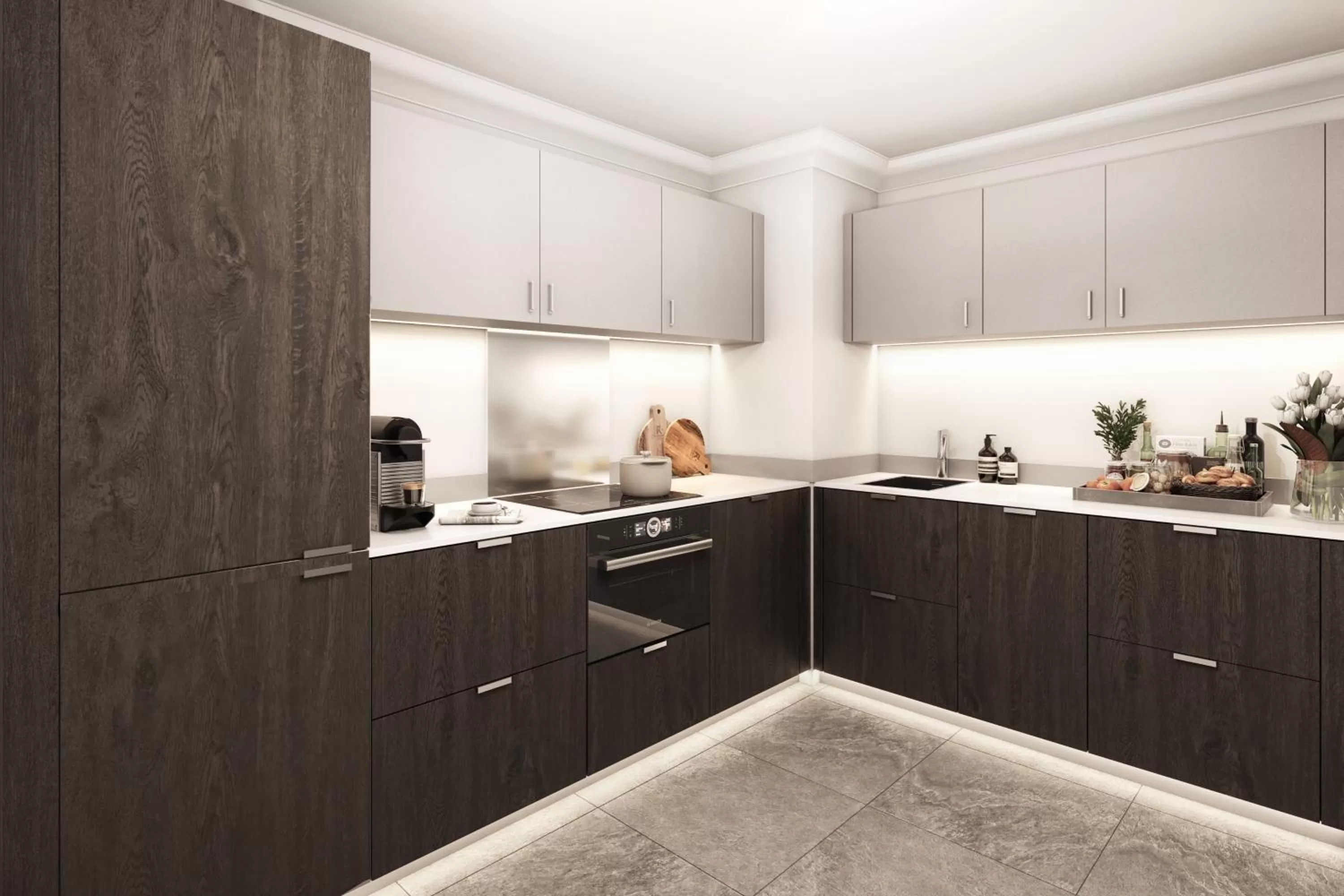 Kitchen or kitchenette in Tower Residences by Blue Orchid