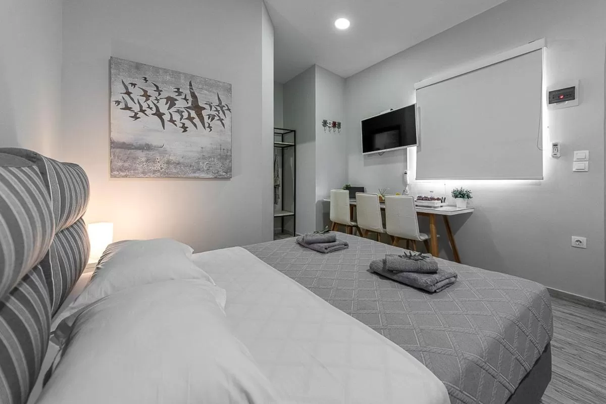 Bed in Comfort Stay Athens Airport Hotel - FREE shuttle from and to the airport