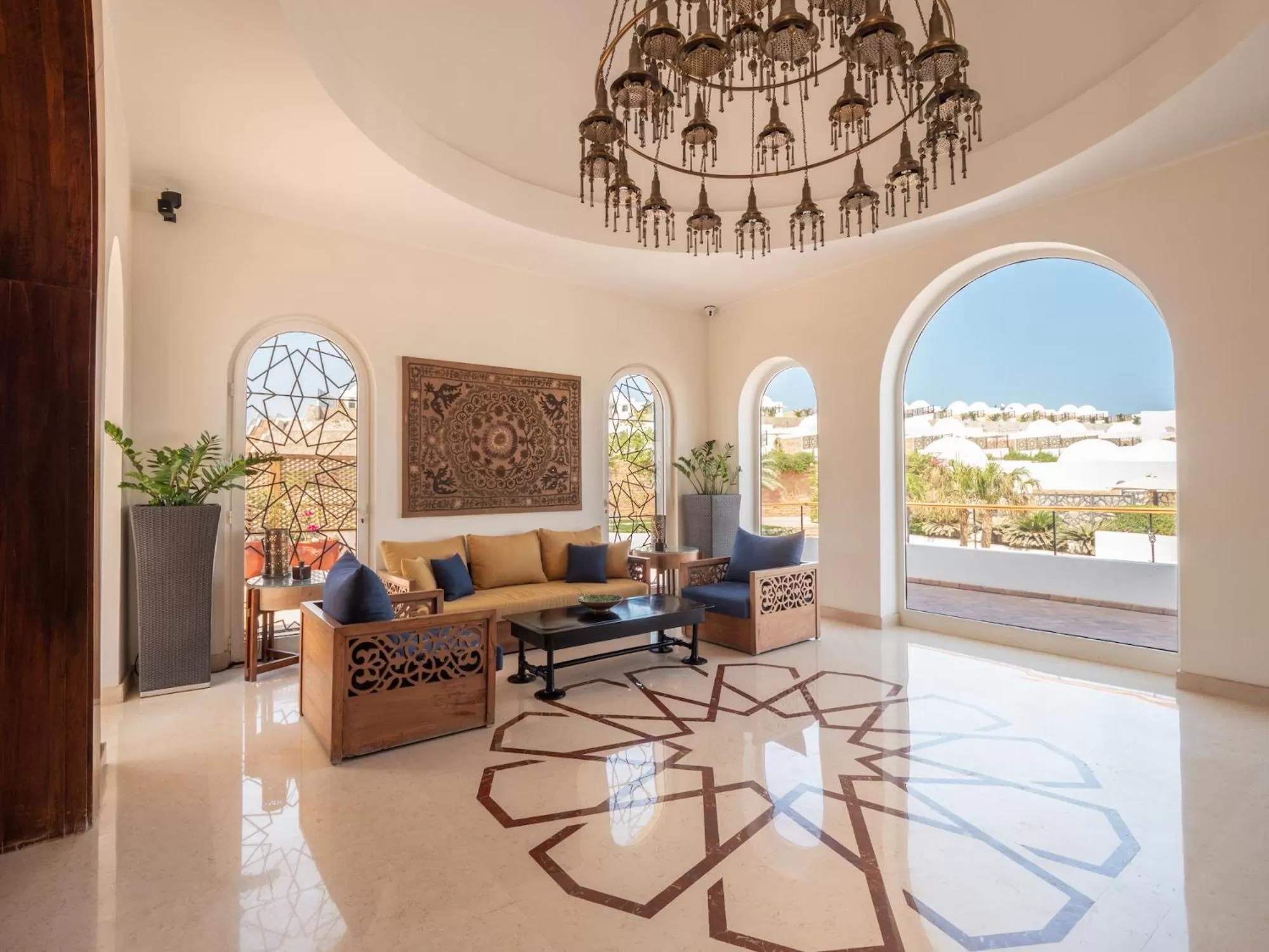 Lobby or reception in Fort Arabesque Resort, Spa & Villas