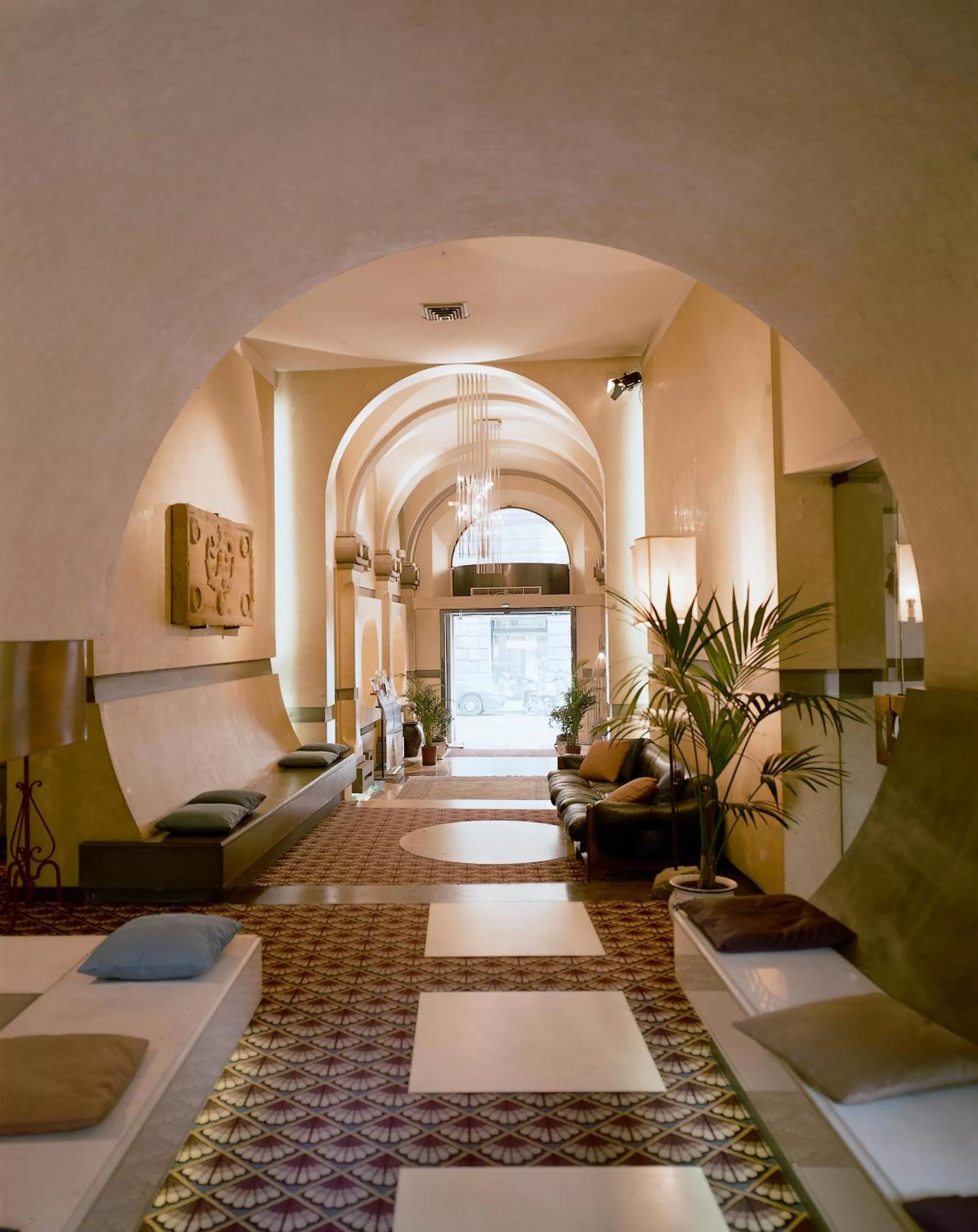 Lobby or reception in Hotel Croce Di Malta