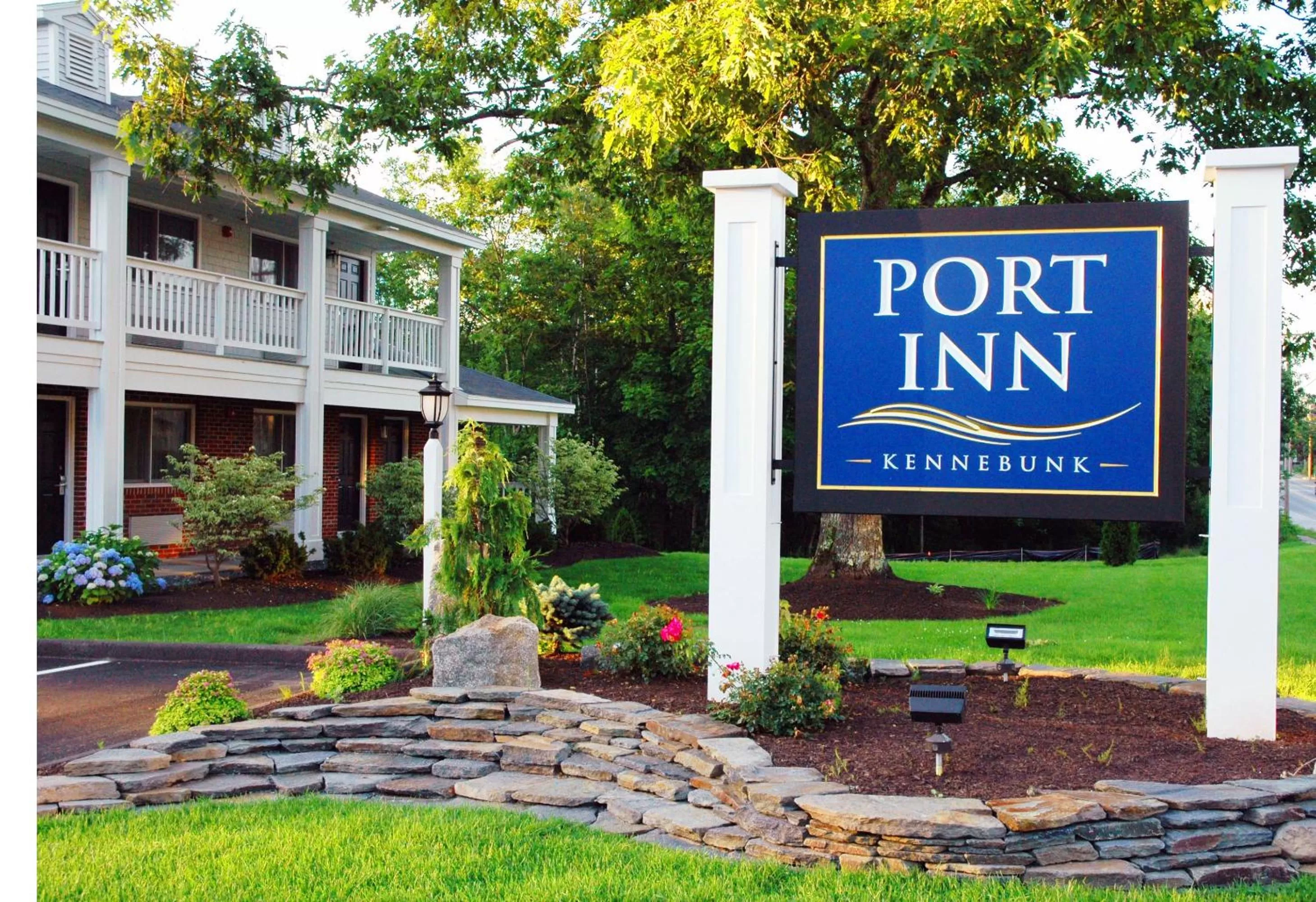 Property logo or sign in Port Inn & Suites Kennebunk, an Ascend Collection Hotel