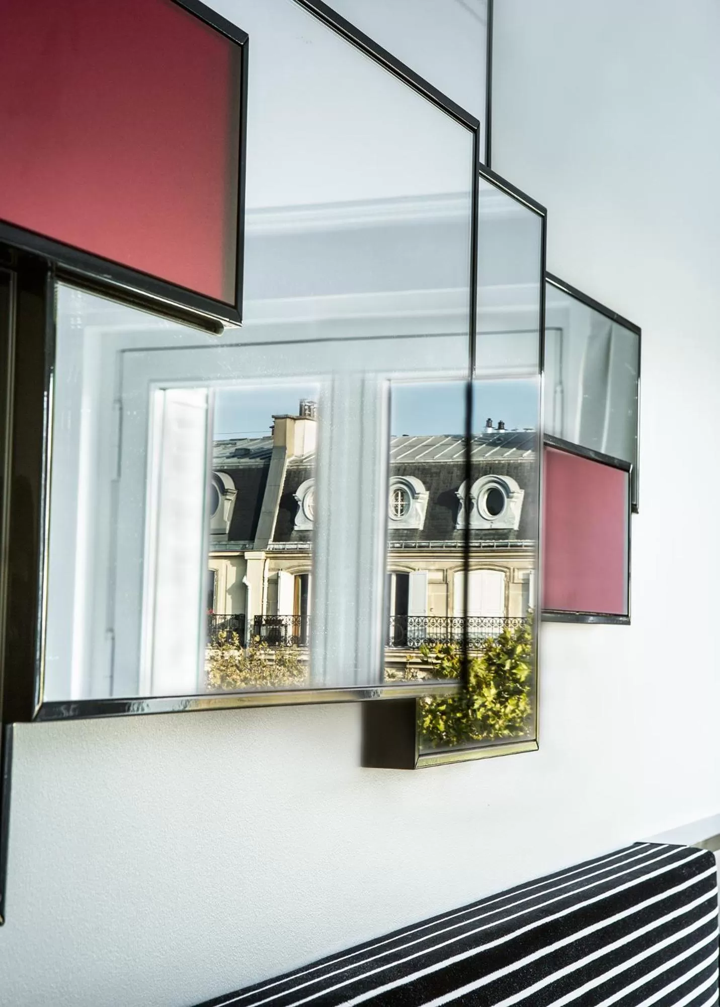 hair dresser in Fauchon l'Hôtel Paris