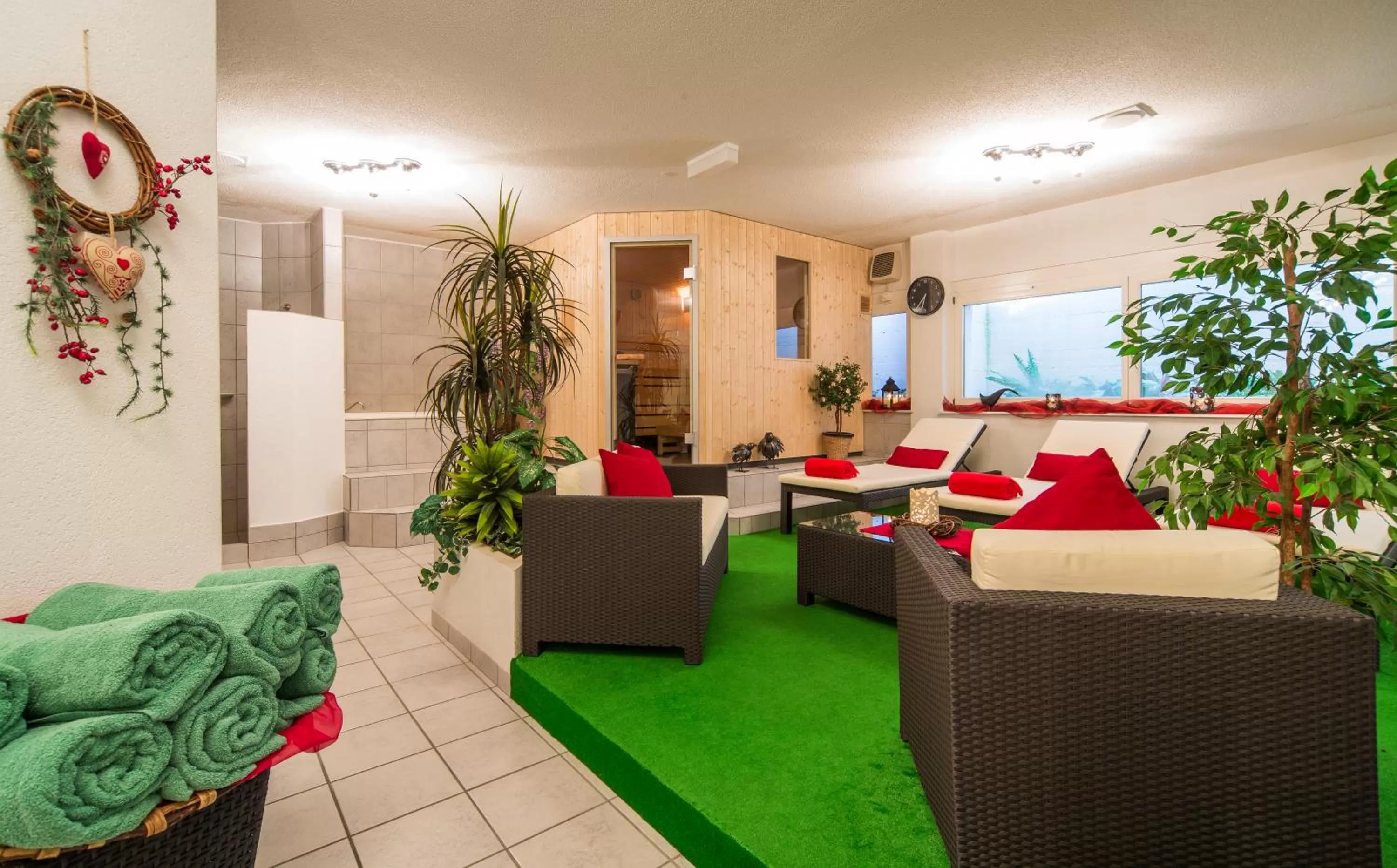 Spa and wellness centre/facilities in Hotel Alpenhof