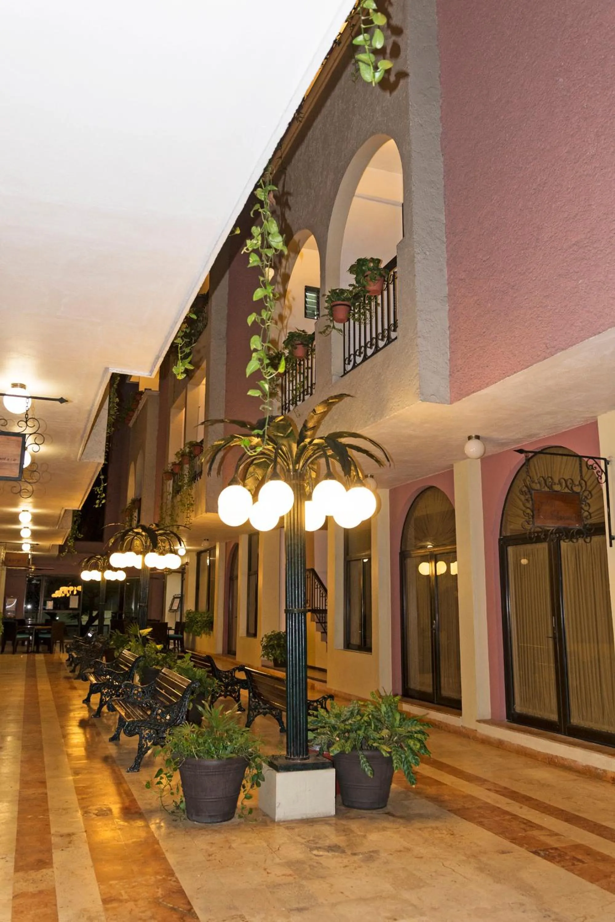 Patio in Hotel del Paseo Campeche