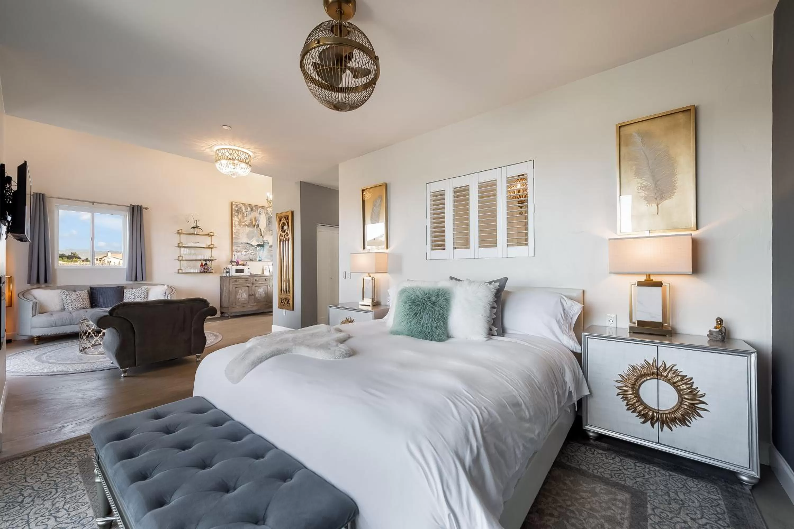 Bed in Domaine Chardonnay