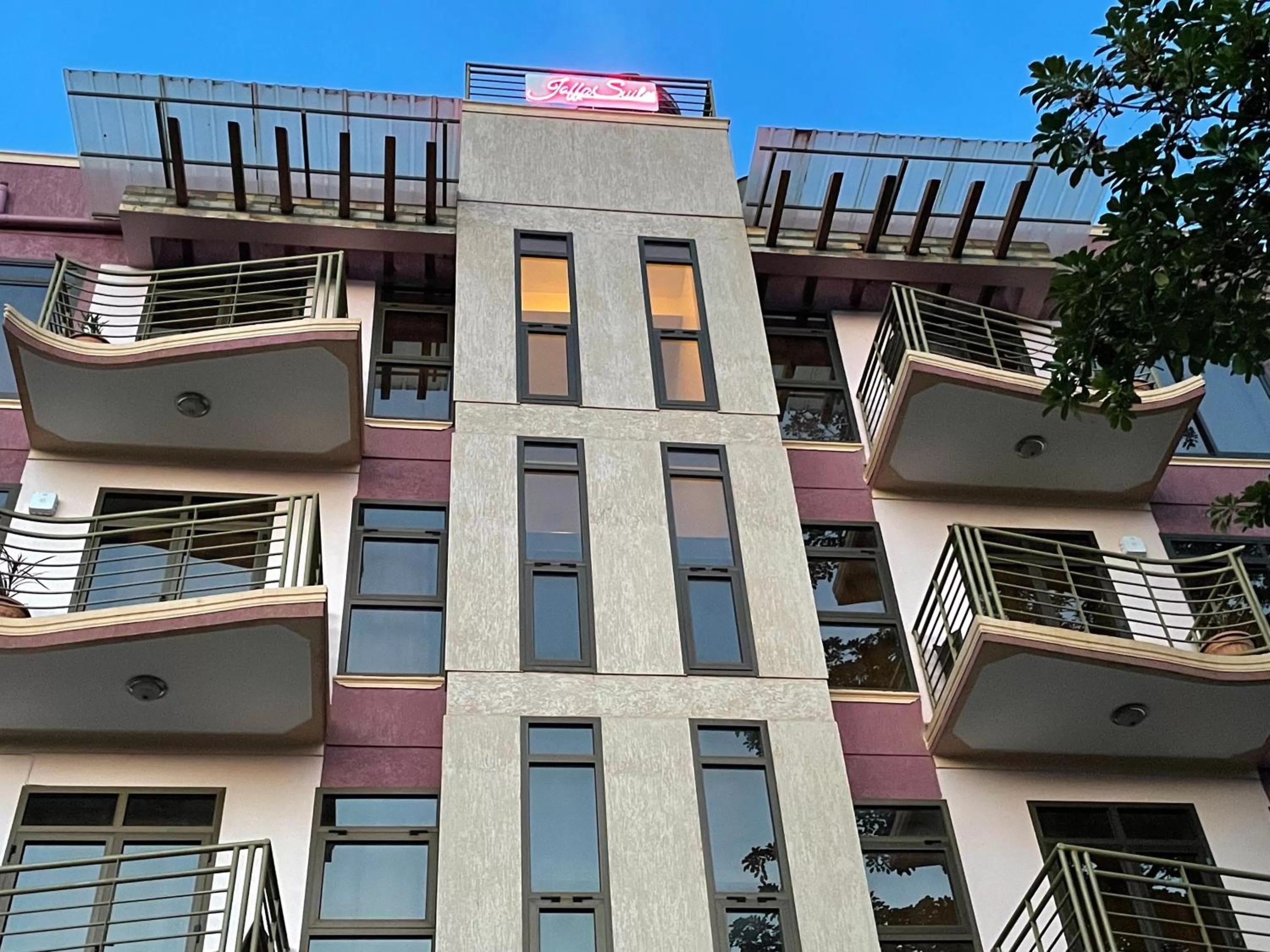 Property building in Jaffa Suites