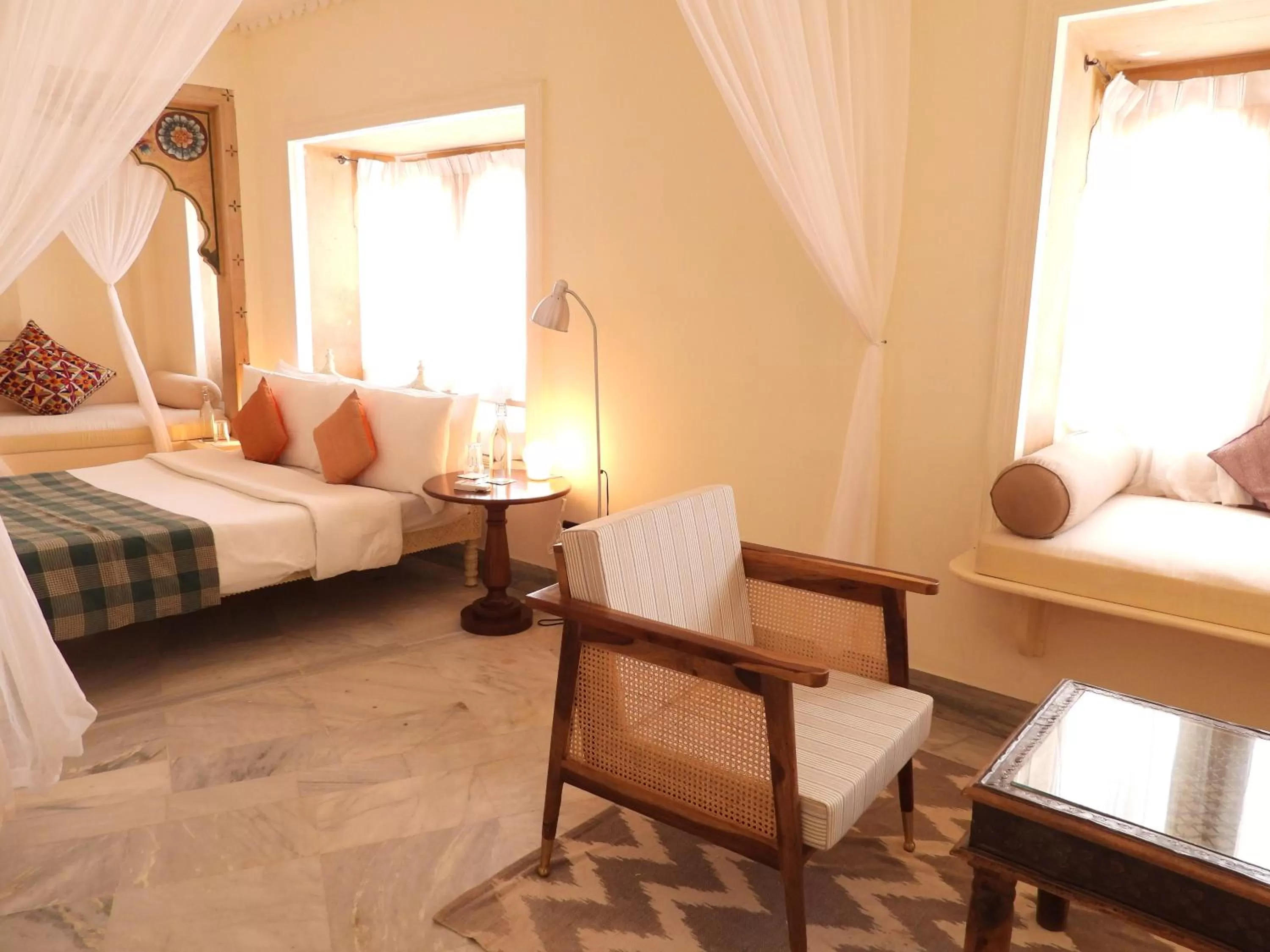 Living room, Seating Area in The Stepwell Hotel