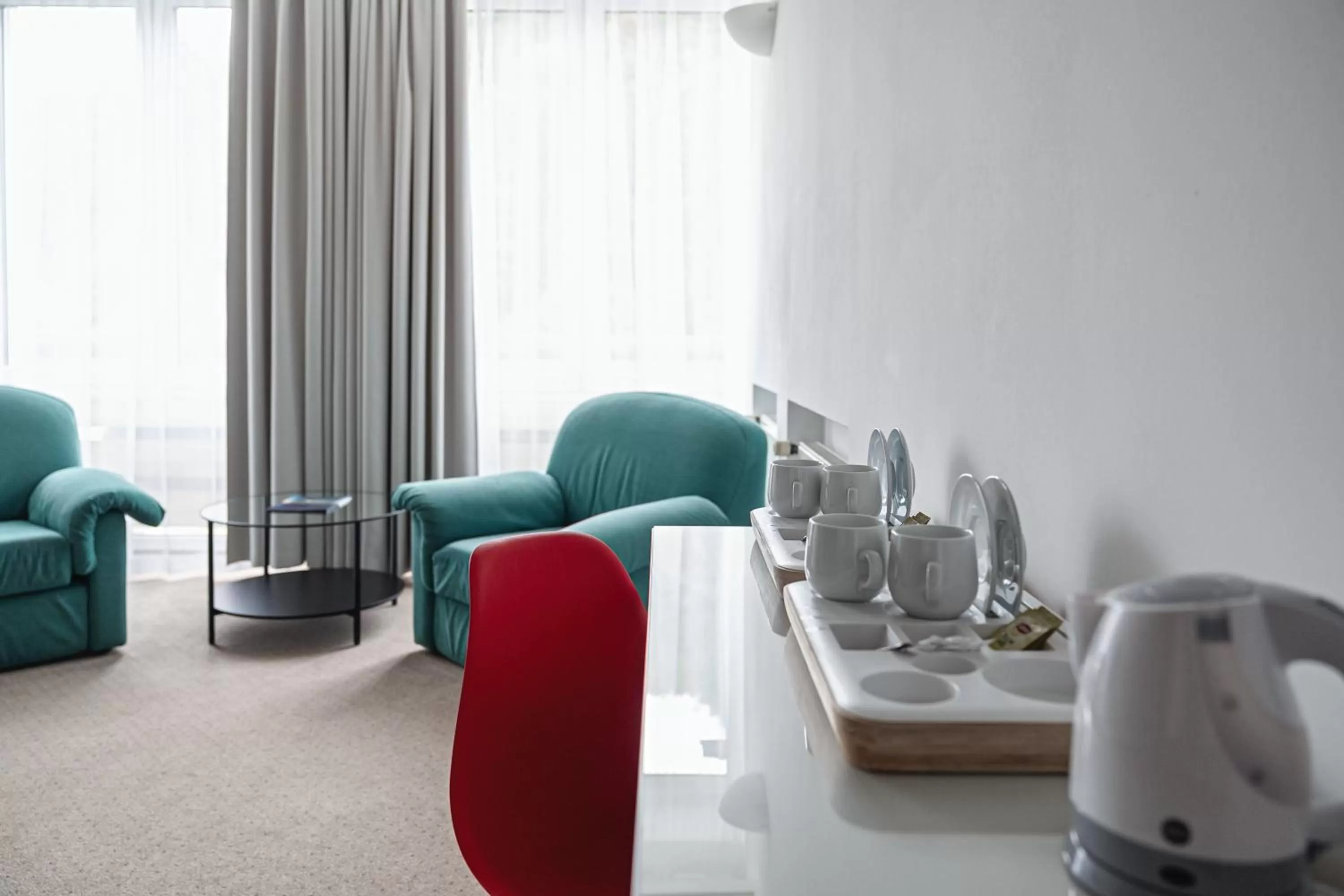 Seating area in Gronie Ski & Bike