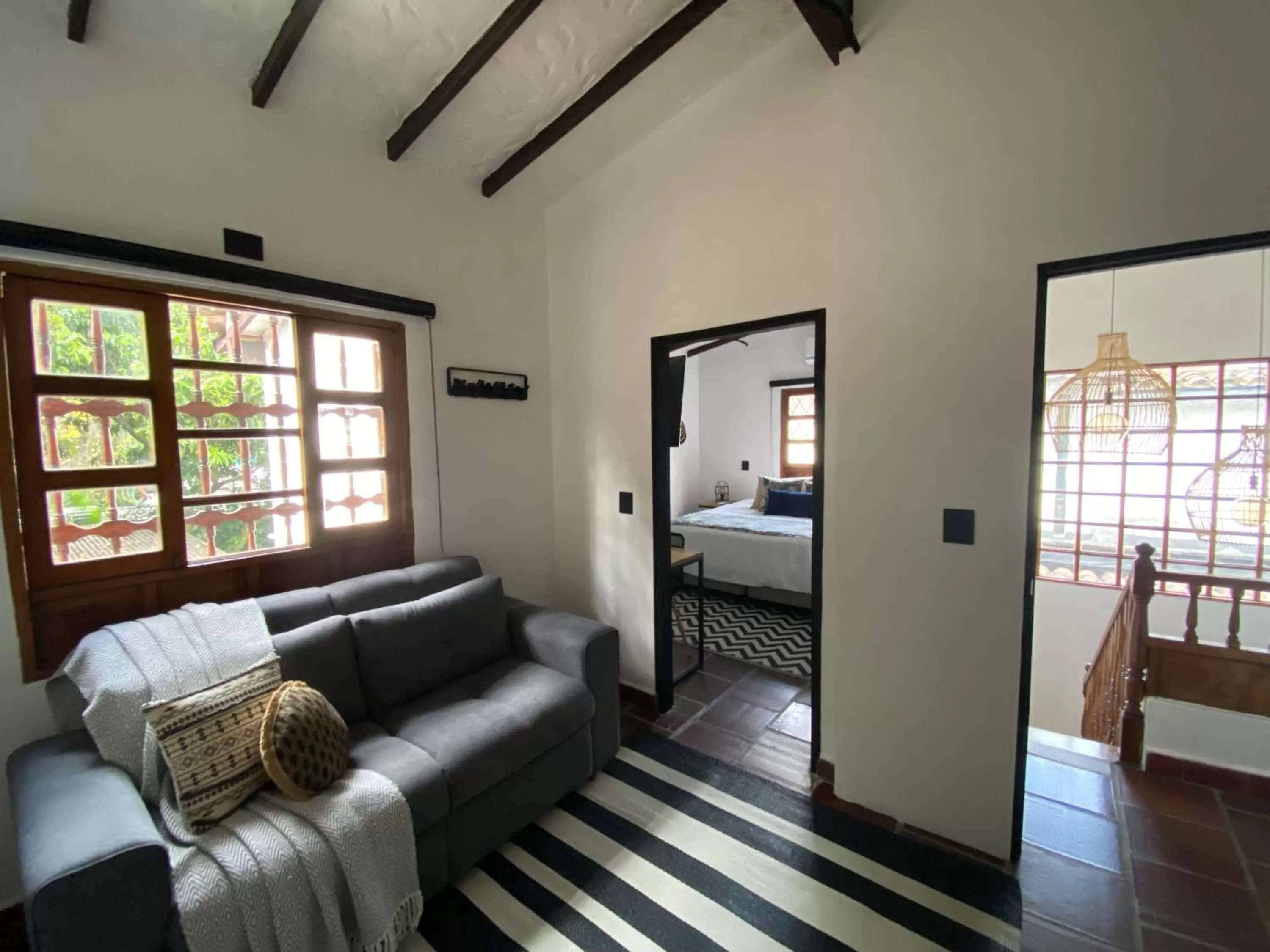 Photo of the whole room, Bed in Casa Medallo