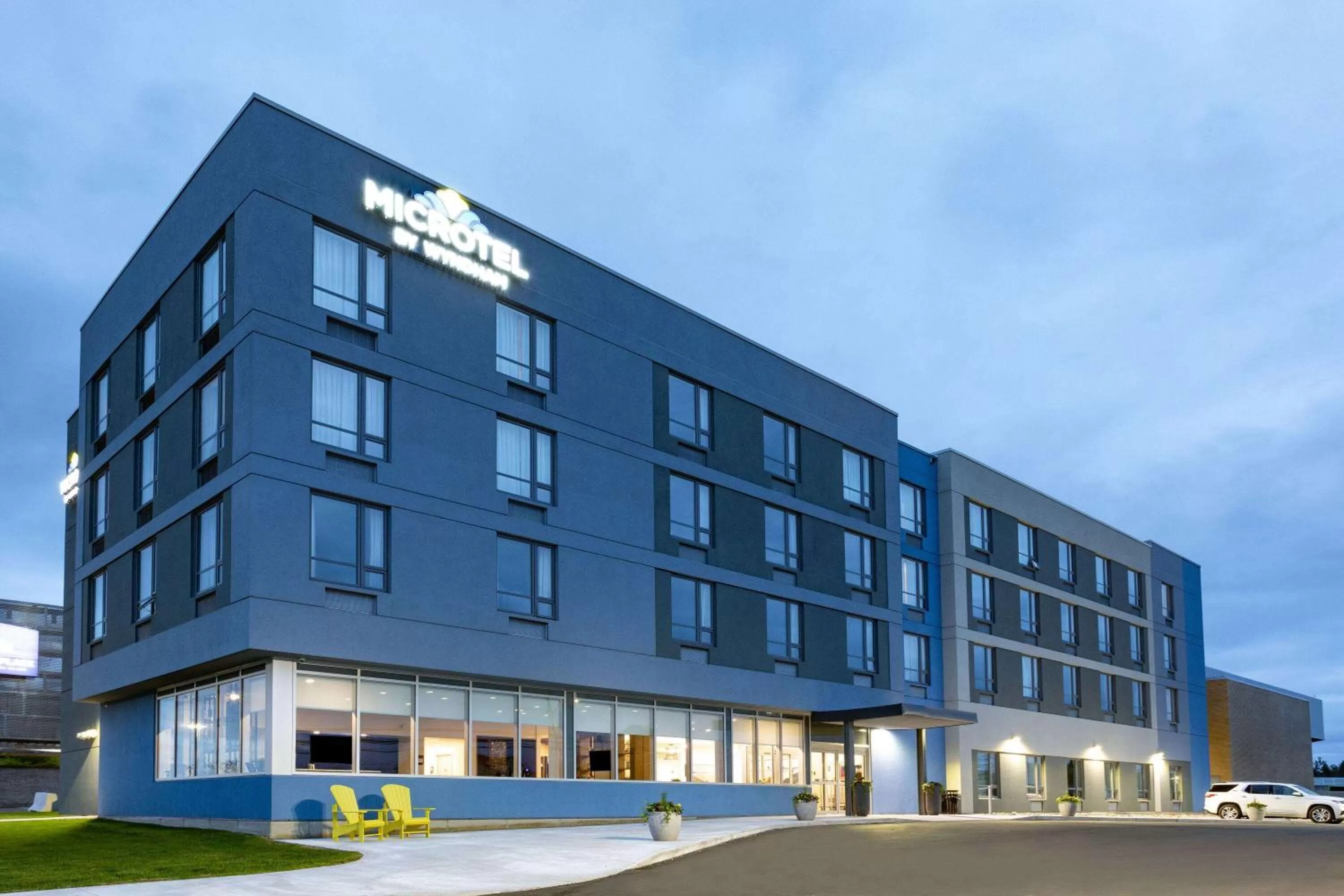 Property building in Microtel Inn & Suites by Wyndham Summerside