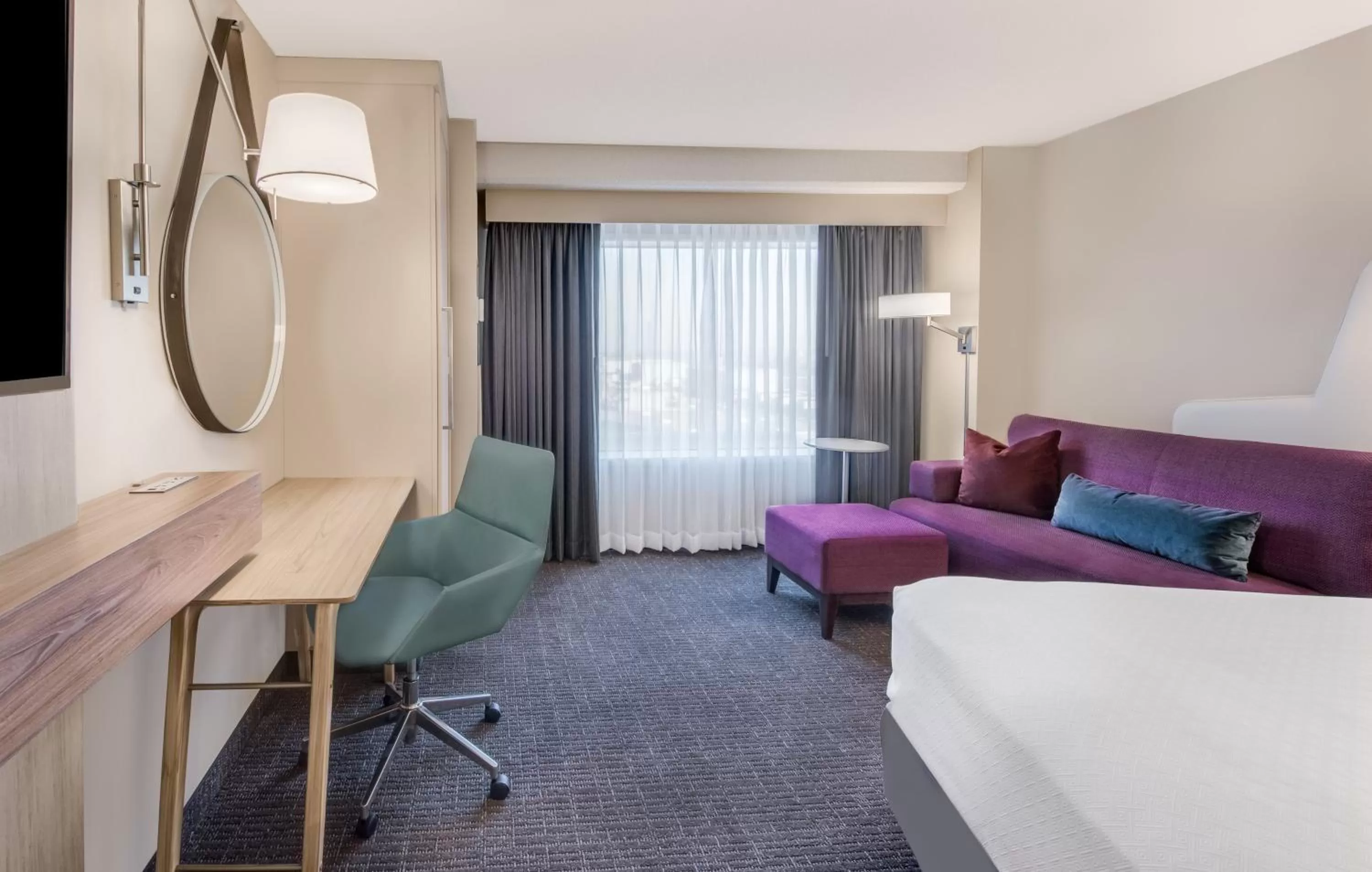 Photo of the whole room, Bed in Crowne Plaza Cleveland at Playhouse Square by IHG