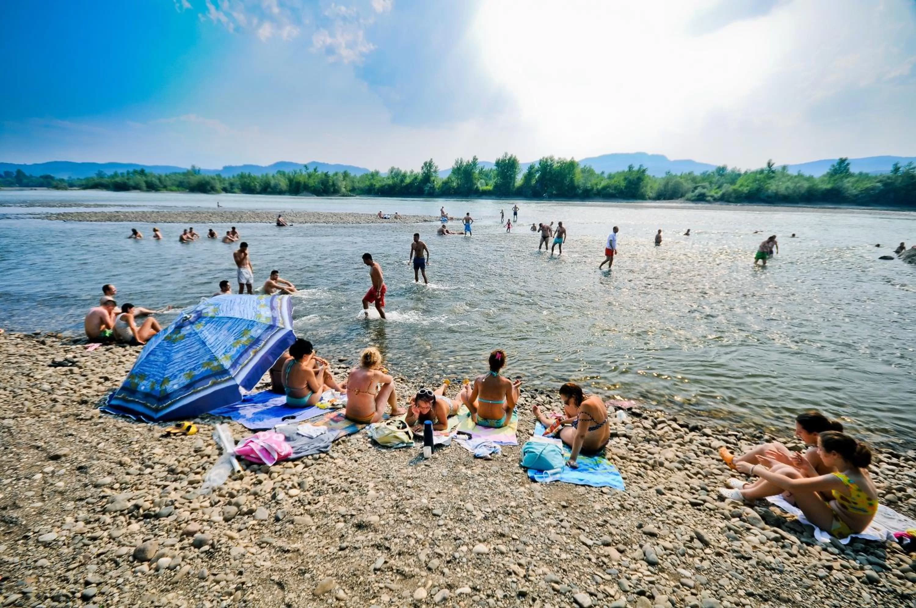 Day, Beach in B&B Etno Village Sunčana Reka