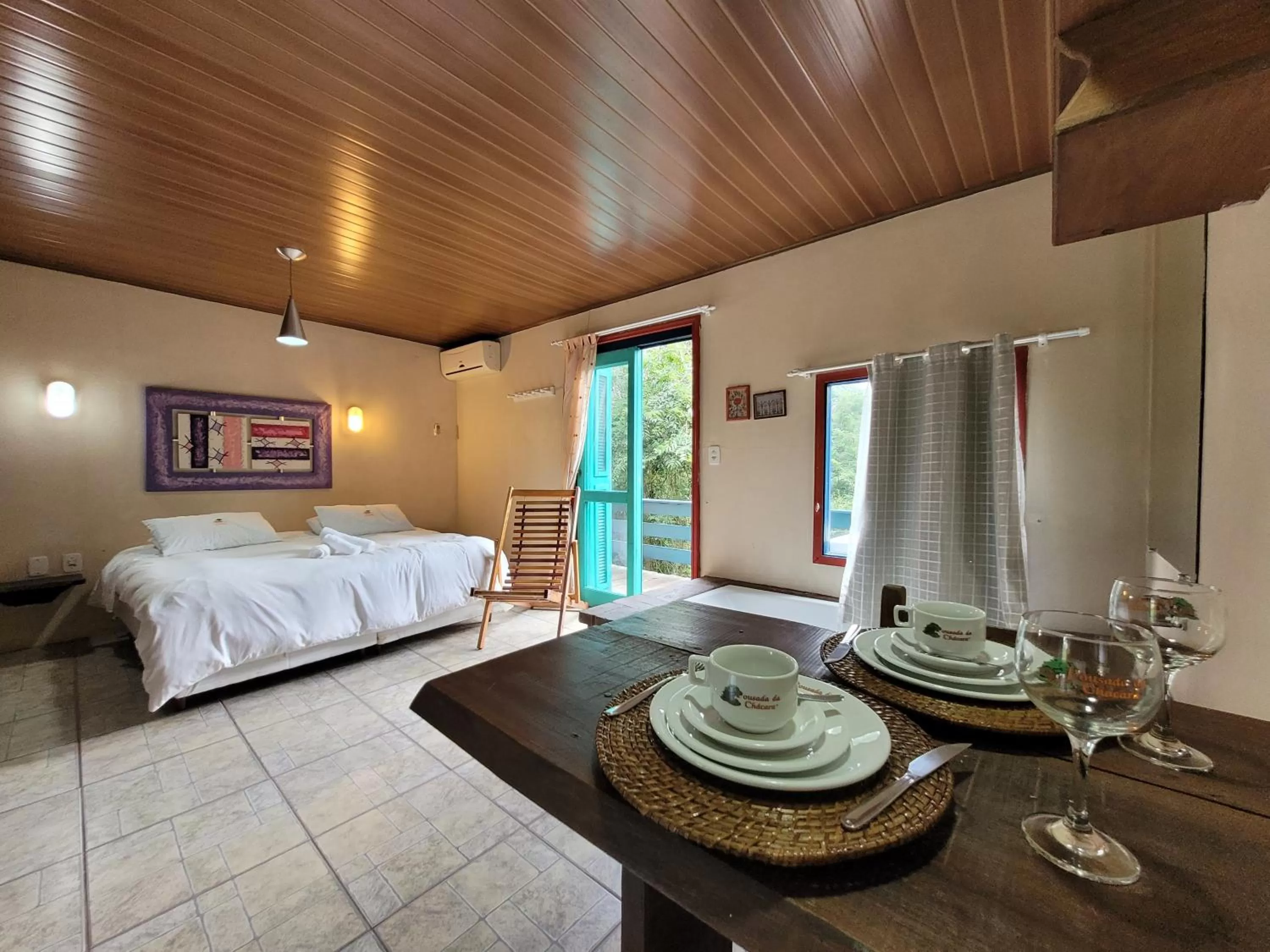 Photo of the whole room, Bed in Pousada da Chacara