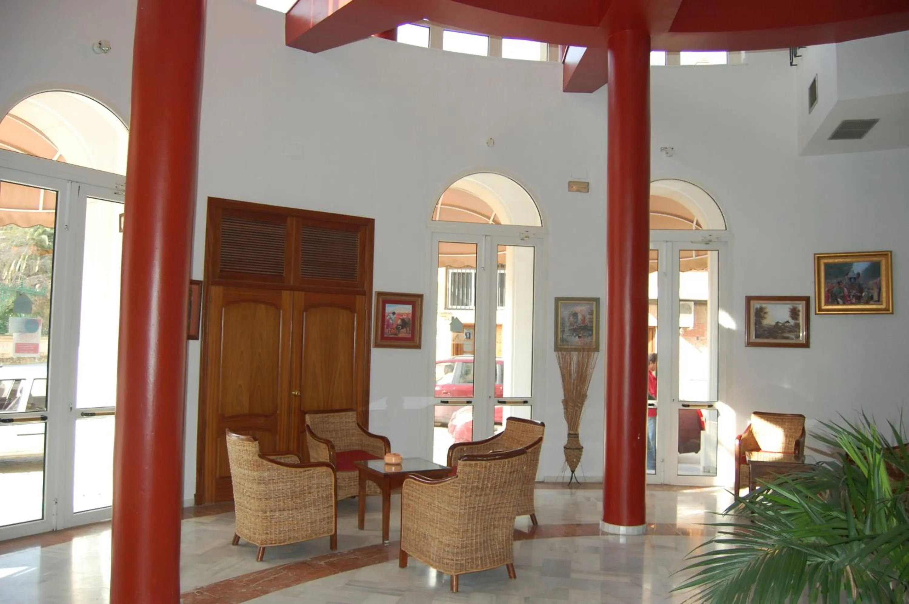 Lobby or reception in Hotel Castillo