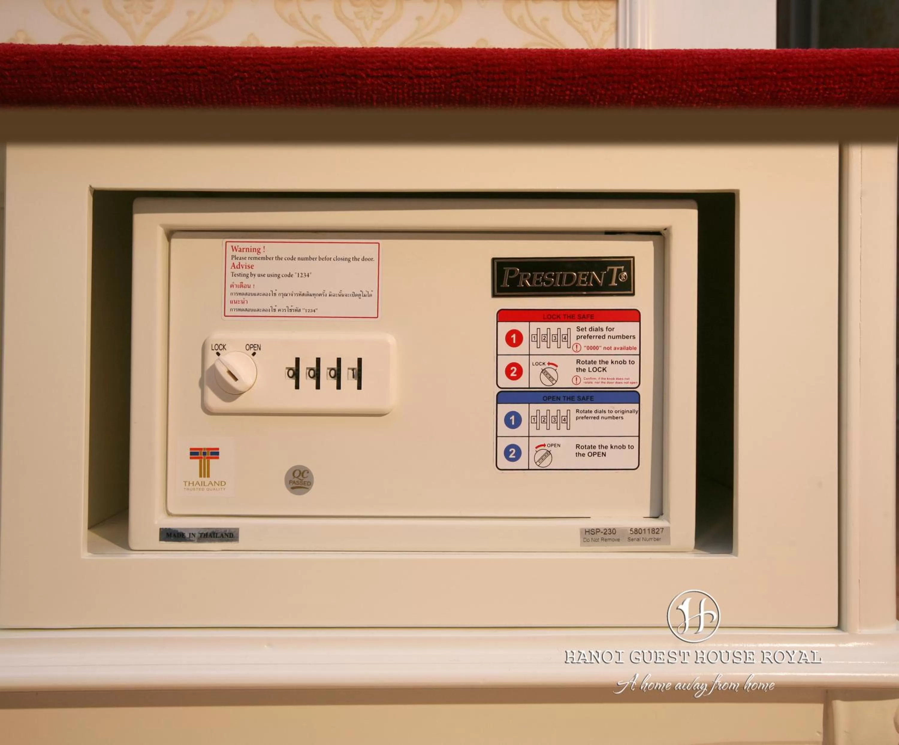 Area and facilities in Hanoi Hotel Royal