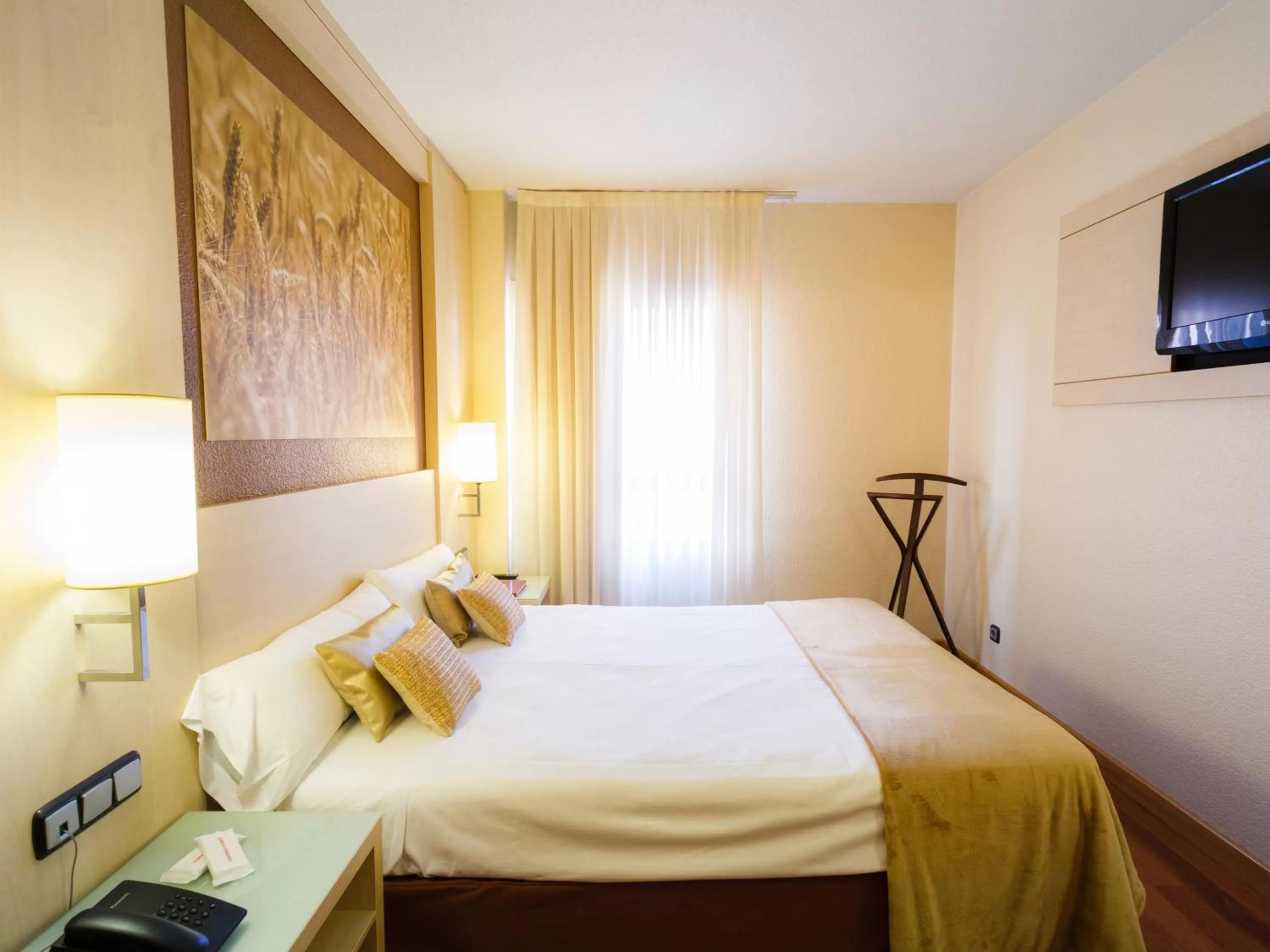 Photo of the whole room, Bed in Hotel Condes de Haro