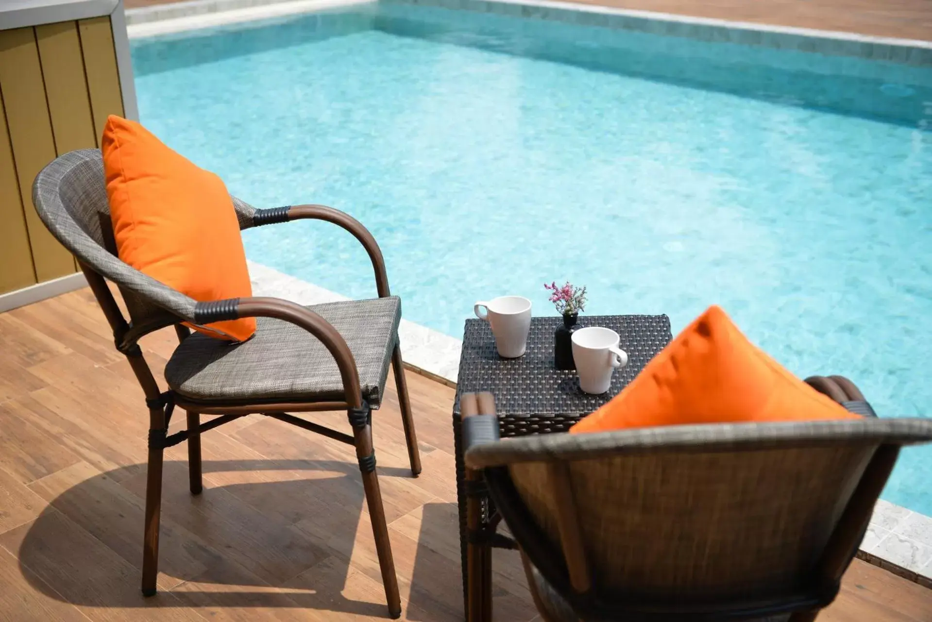 Deluxe Twin Room with Pool Access in The Chill at Krabi Hotel Deluxe Twin Room with Pool Access in The Chill at Krabi Hotel