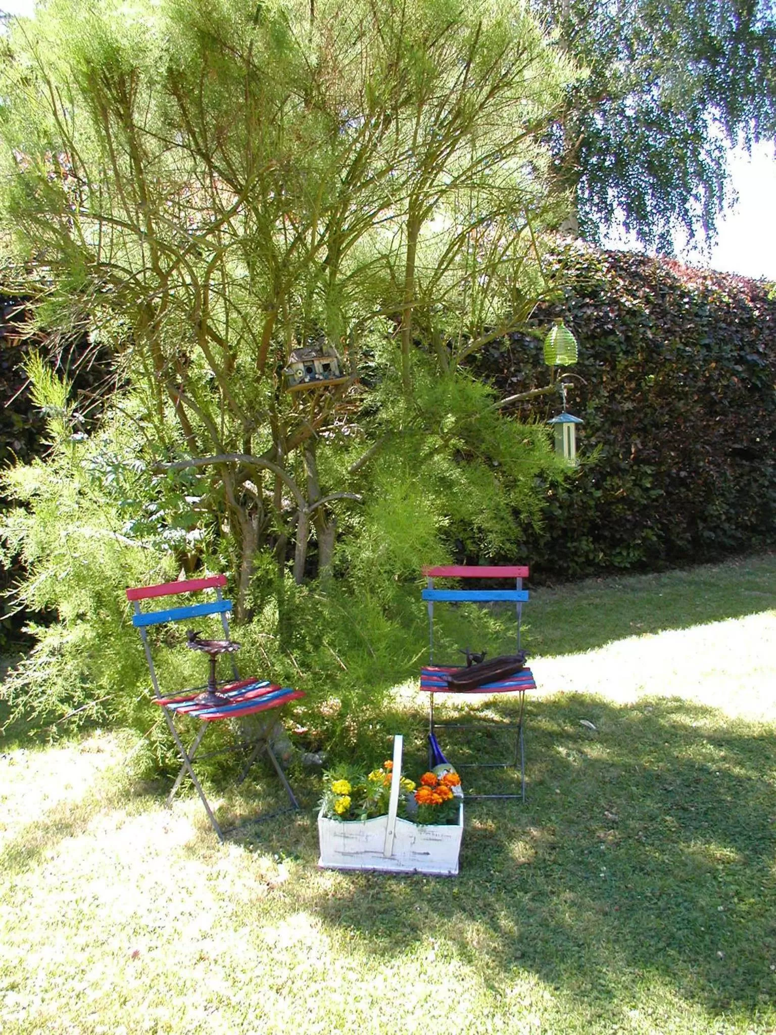 Garden in B&B A la Malogne