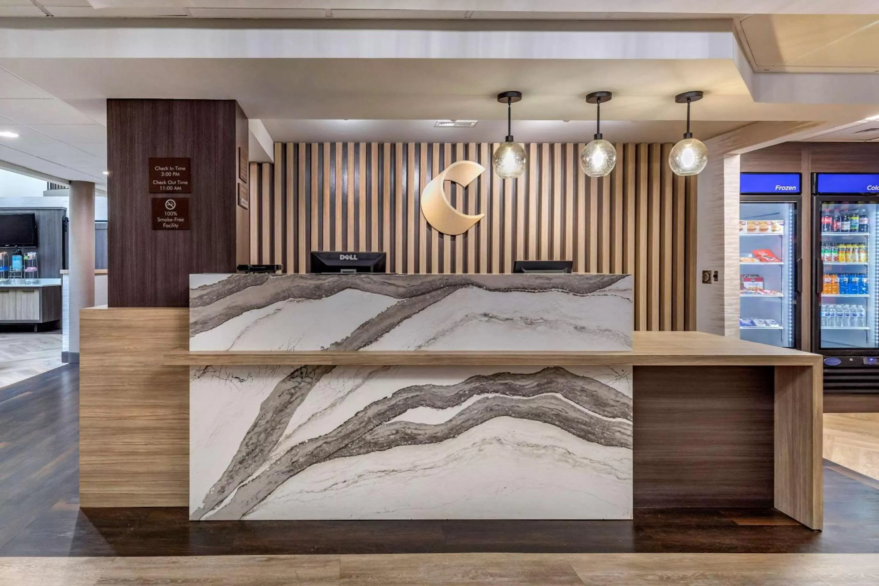 Lobby or reception, Bed in Comfort Suites Anderson-Clemson