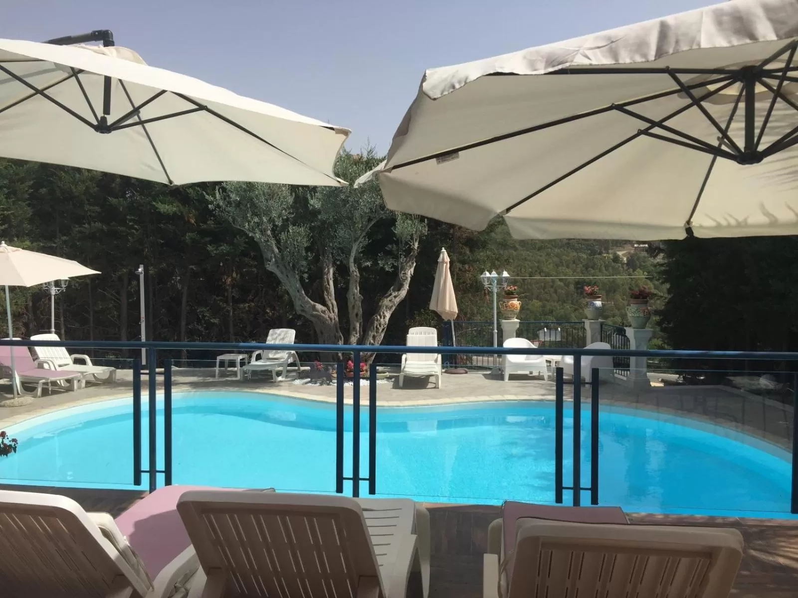 Balcony/Terrace in B&B Villa del Sole Relais