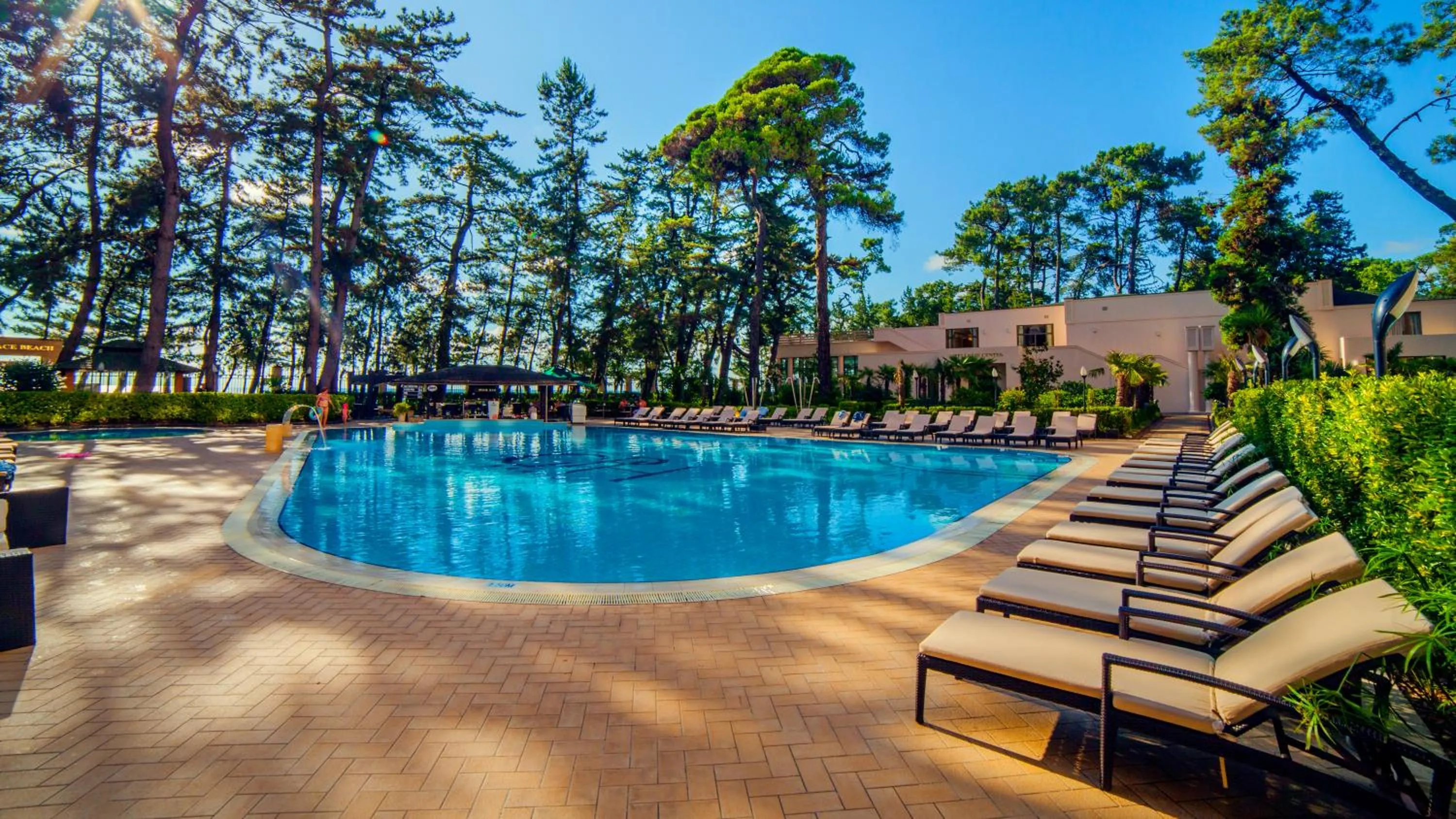 Swimming pool in Kobuleti Georgia Palace Hotel & Spa