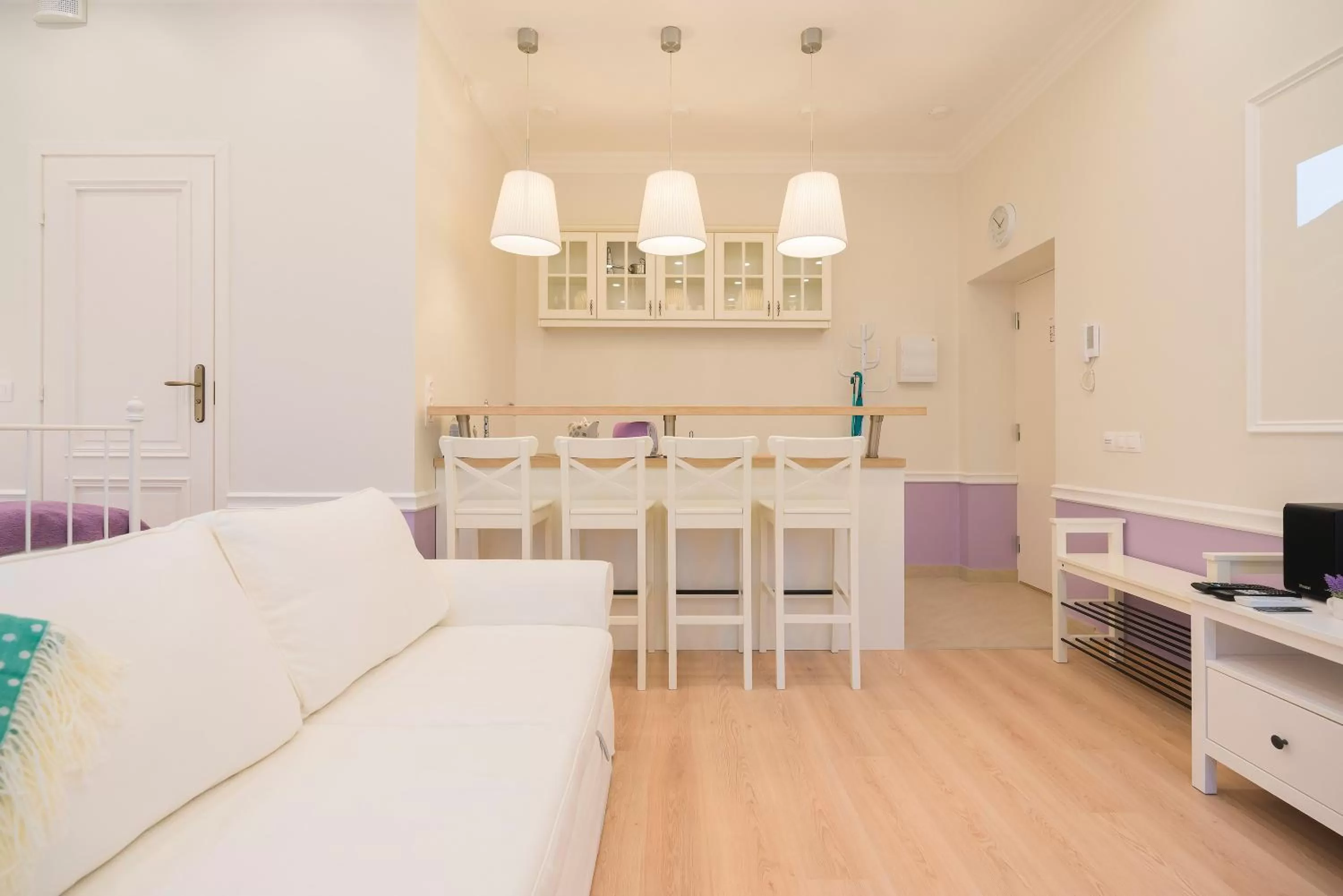 Seating area in Revelton Suites Tallinn