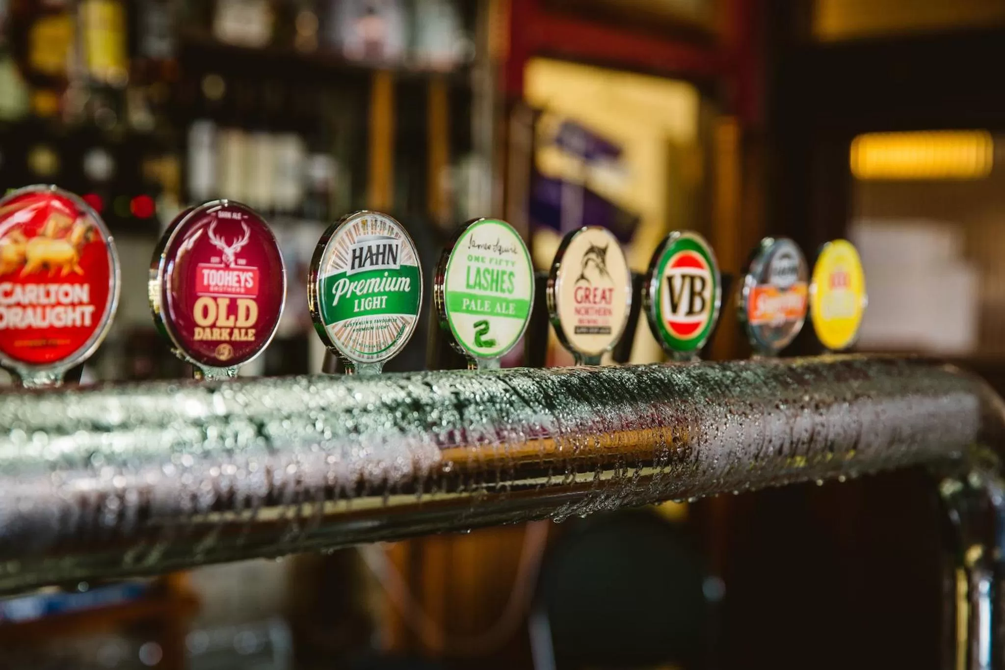 Seating area in Bank Hotel Dungog