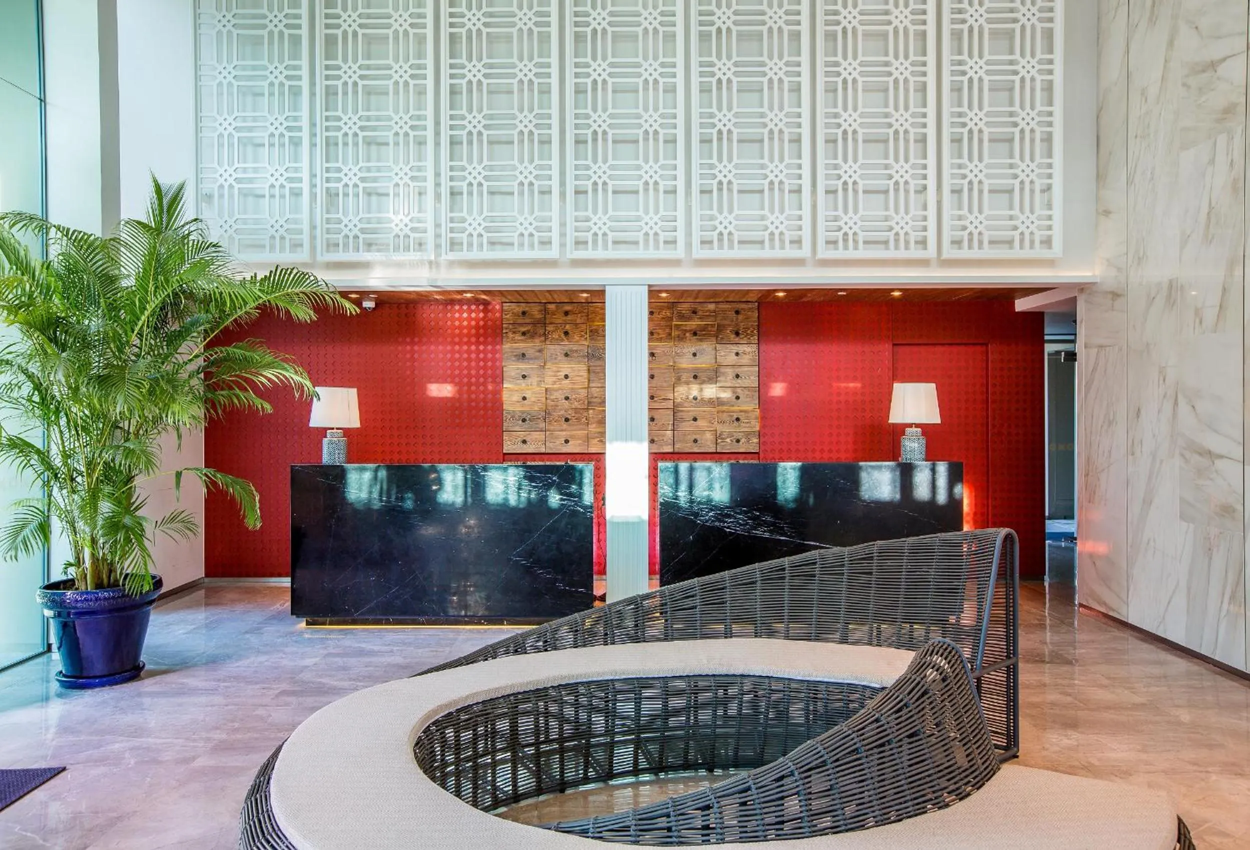 Lobby or reception in MAI HOUSE Patong Hill