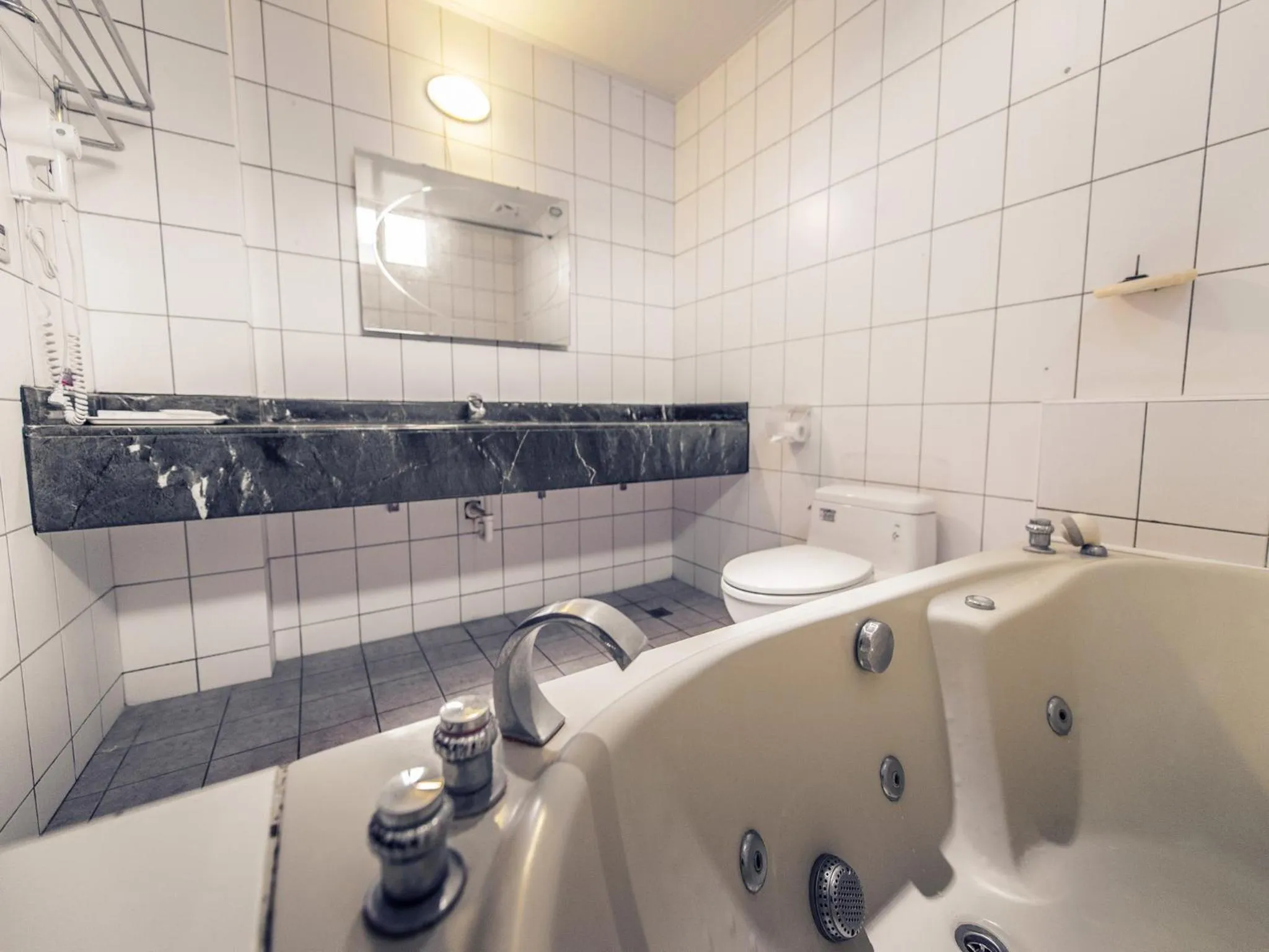 Bathroom in Travel Road Motel