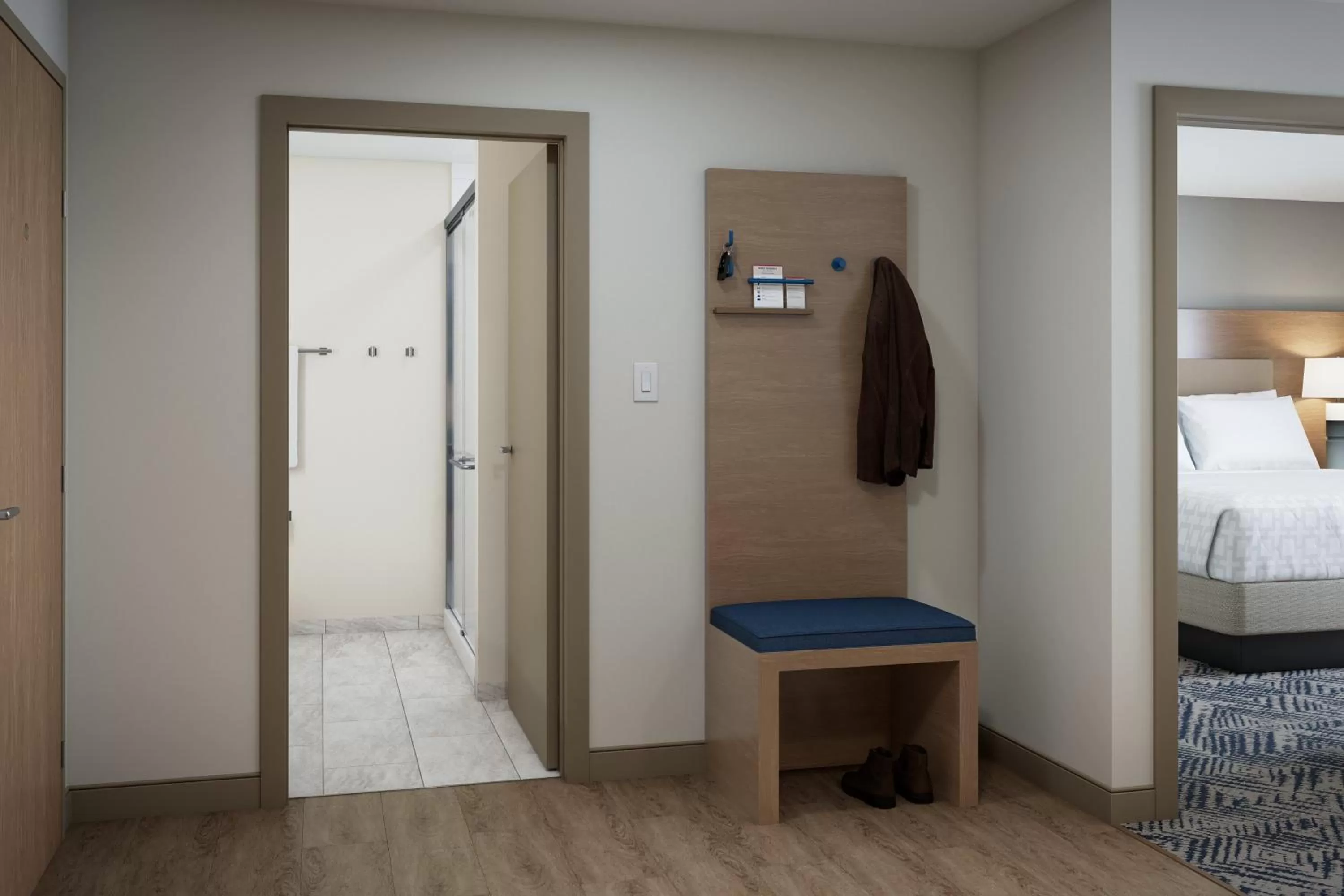 Bedroom, Bed in Candlewood Suites DFW Airport North - Irving by IHG