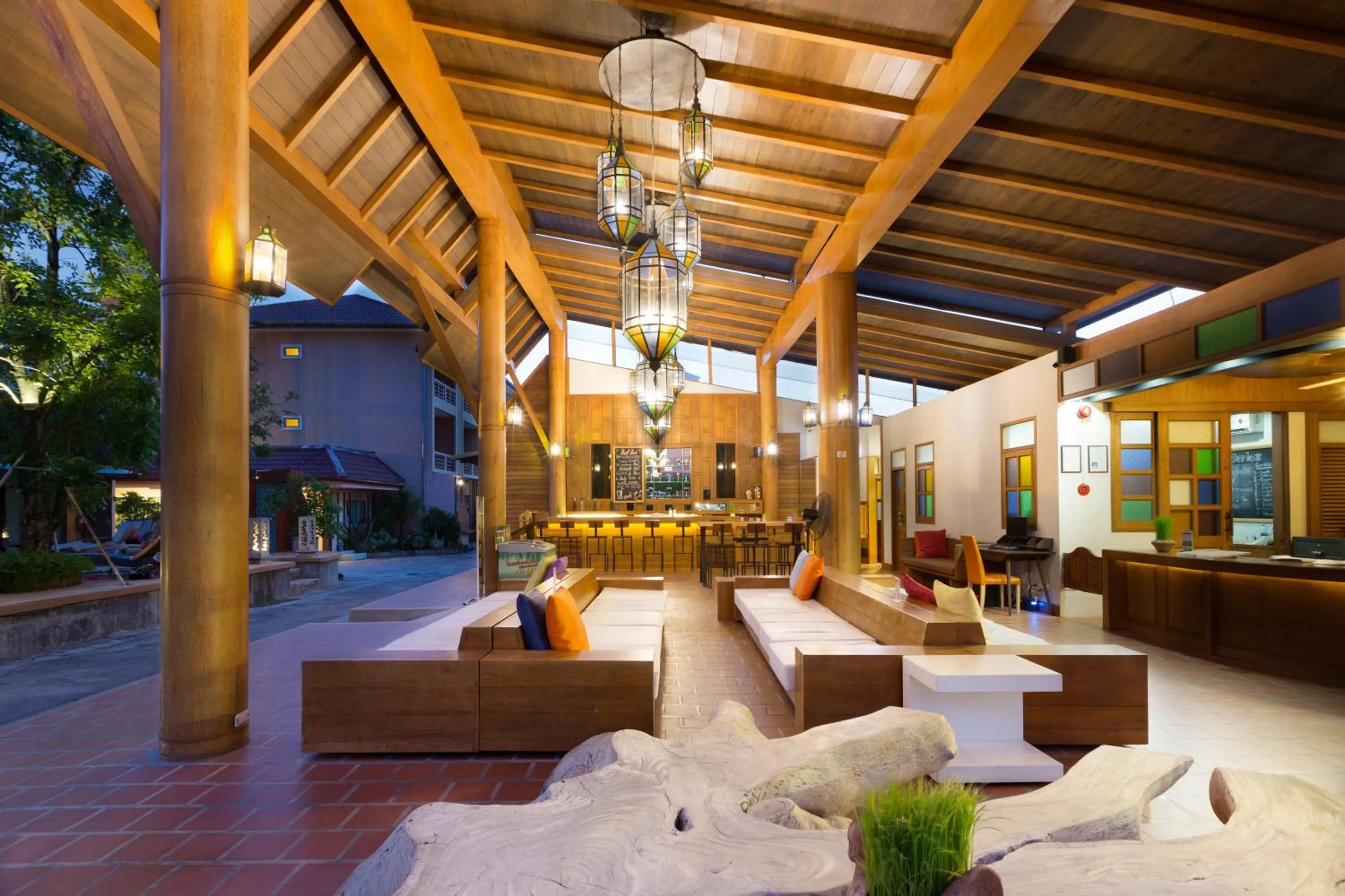 Seating area in Naina Resort & Spa - SHA Extra Plus