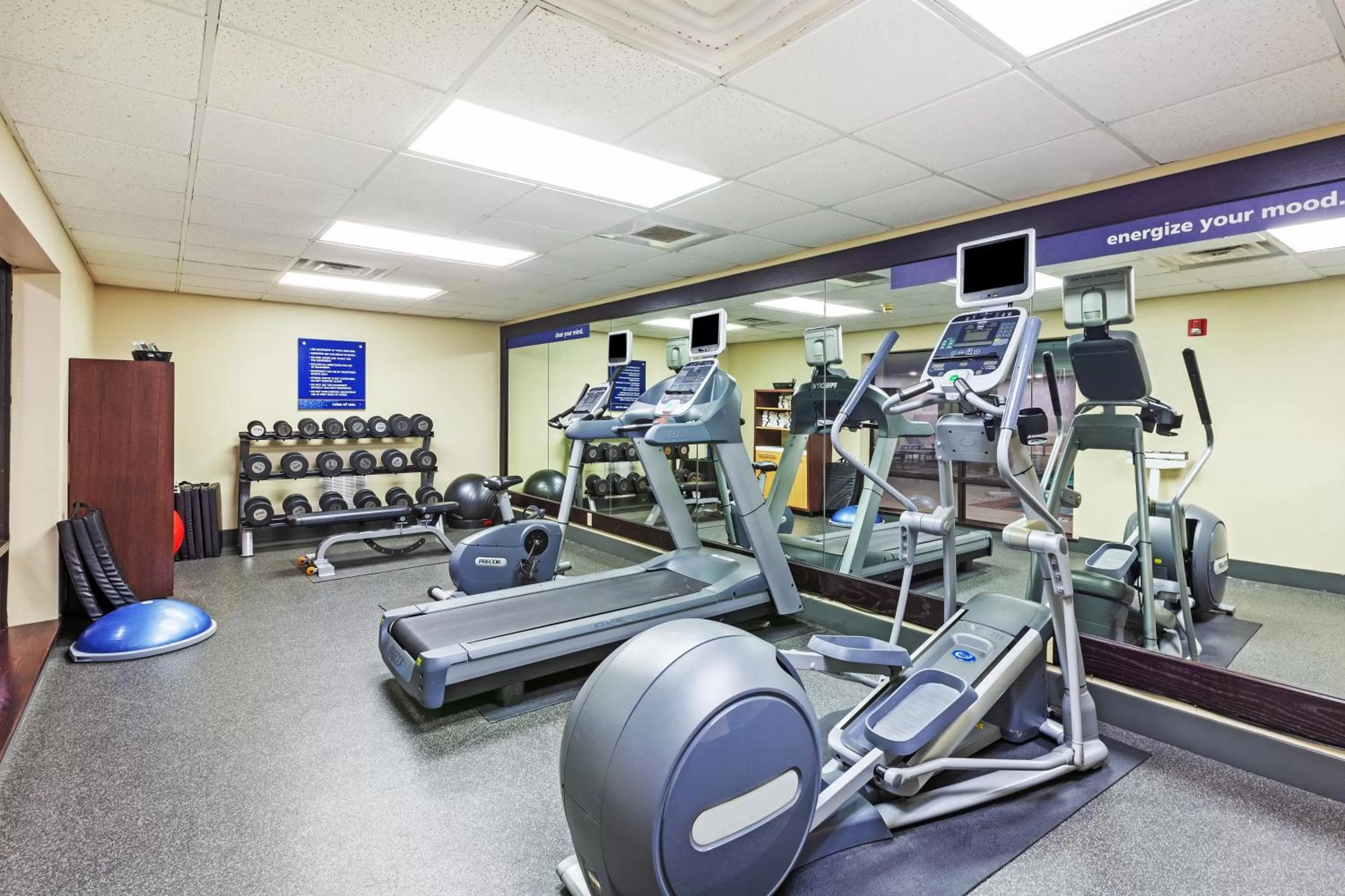 Fitness centre/facilities in Comfort Inn Sherman
