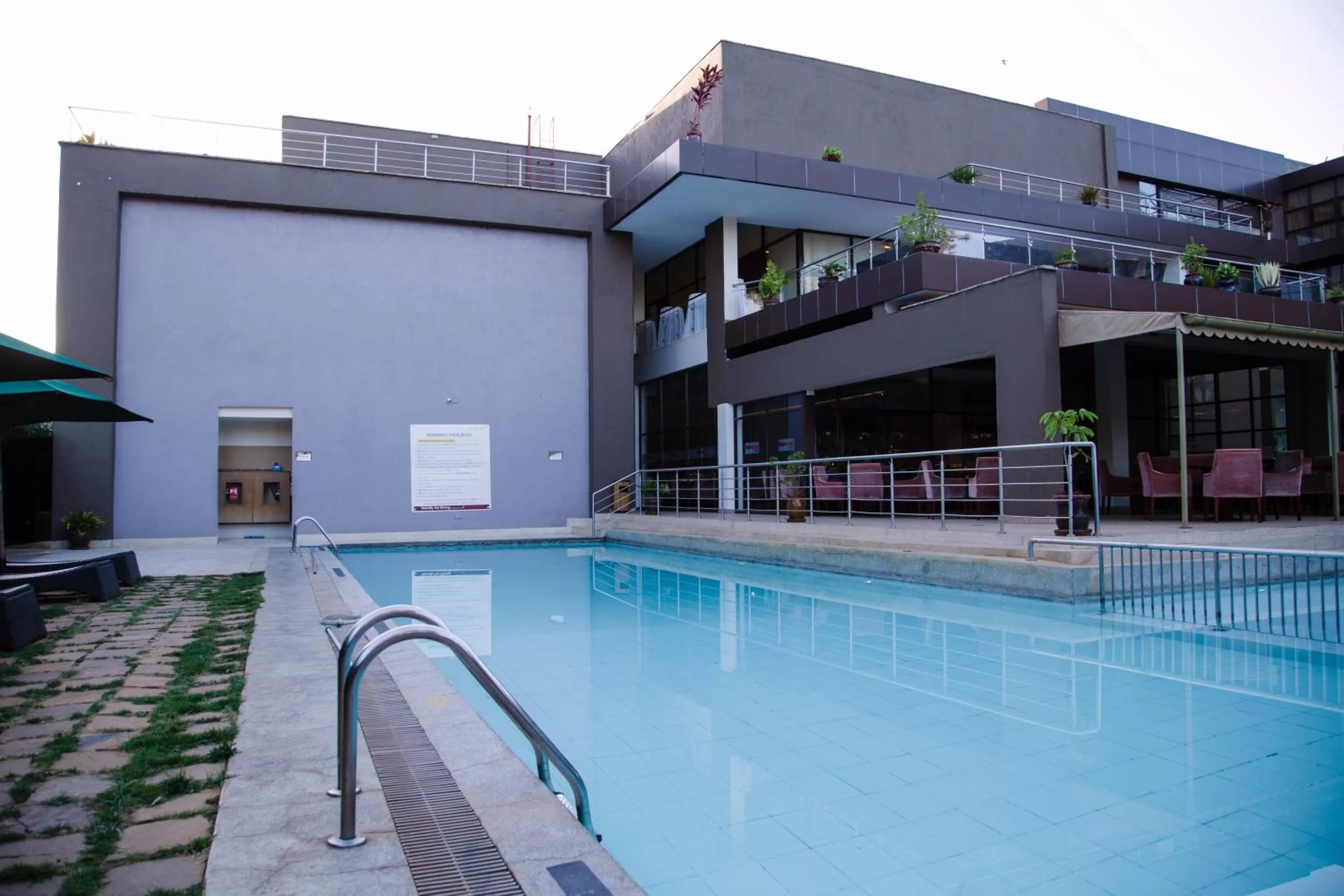 Swimming pool in Boma Inn Eldoret