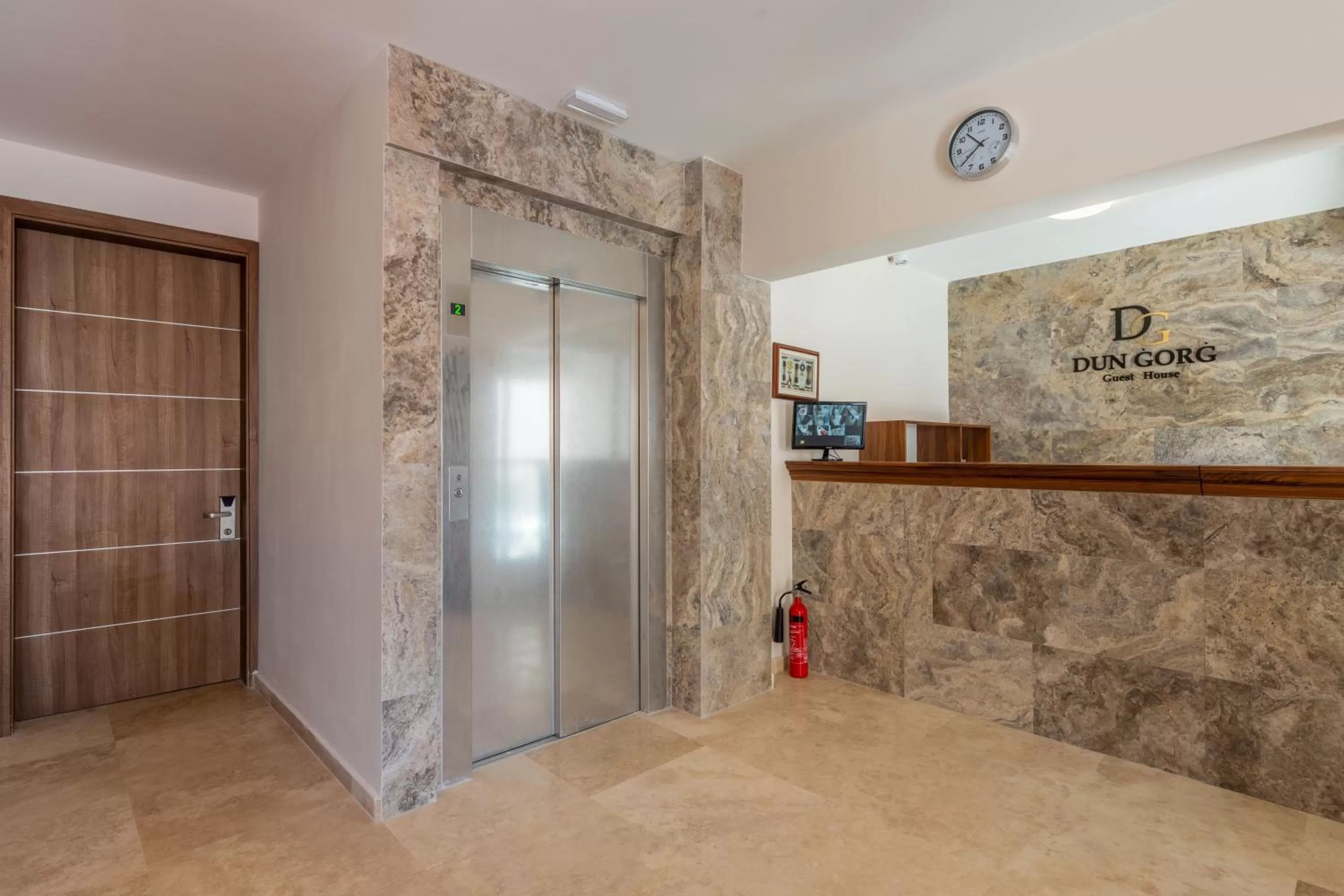 Lobby or reception in Dun Gorg Guest House