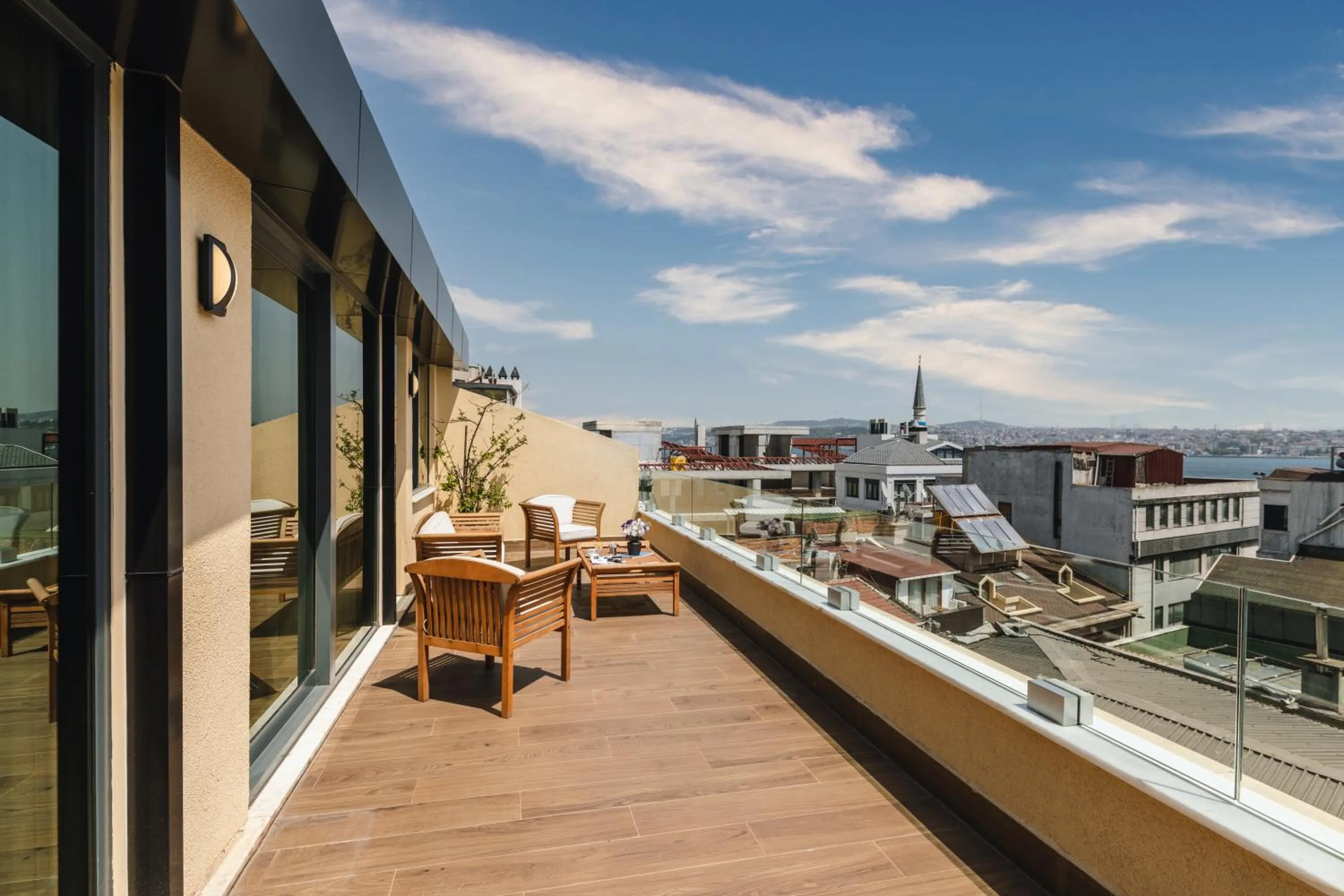 Balcony/Terrace in Union Hotel Port
