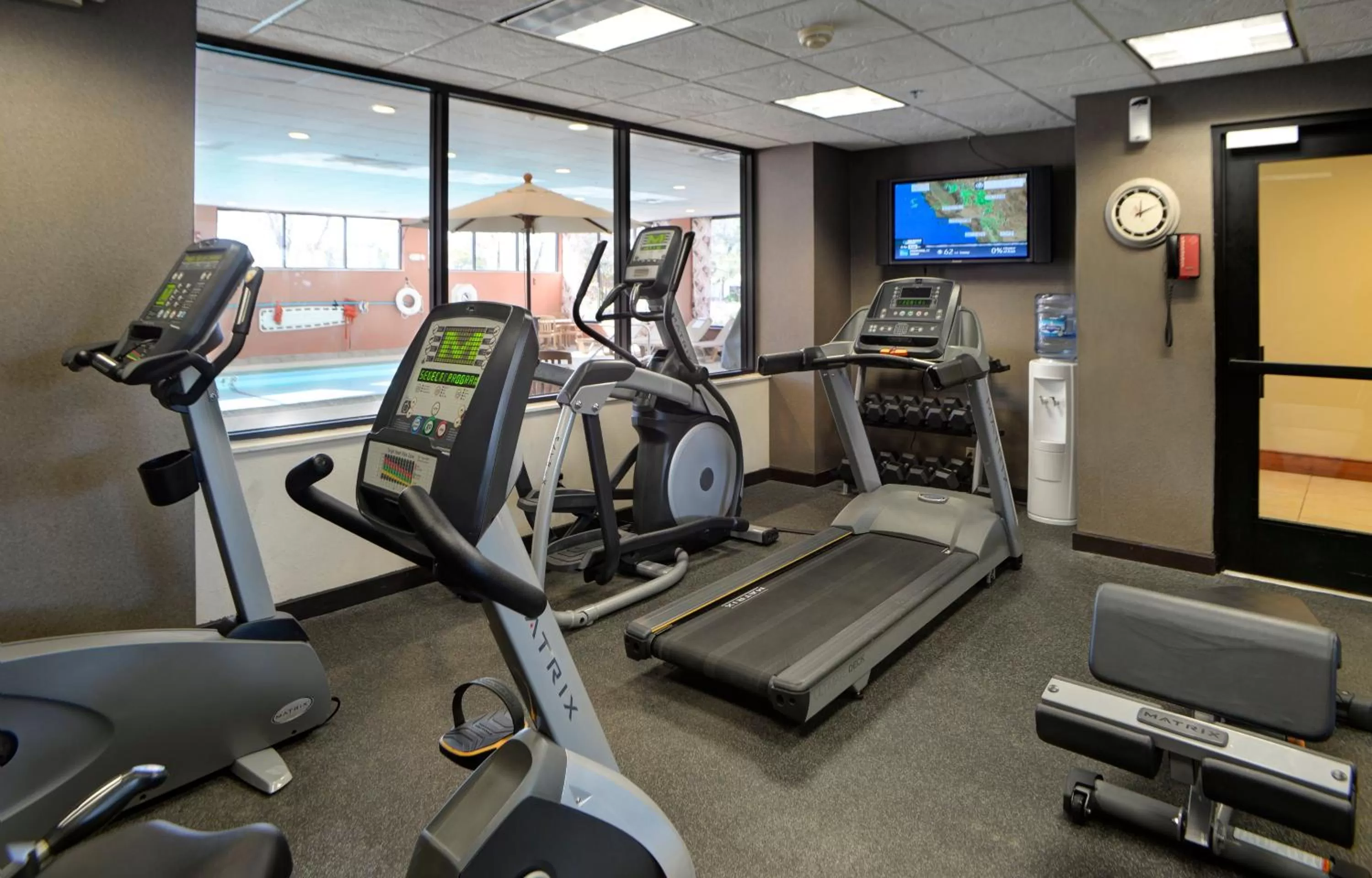 Fitness centre/facilities in Holiday Inn Express Indianapolis South by IHG