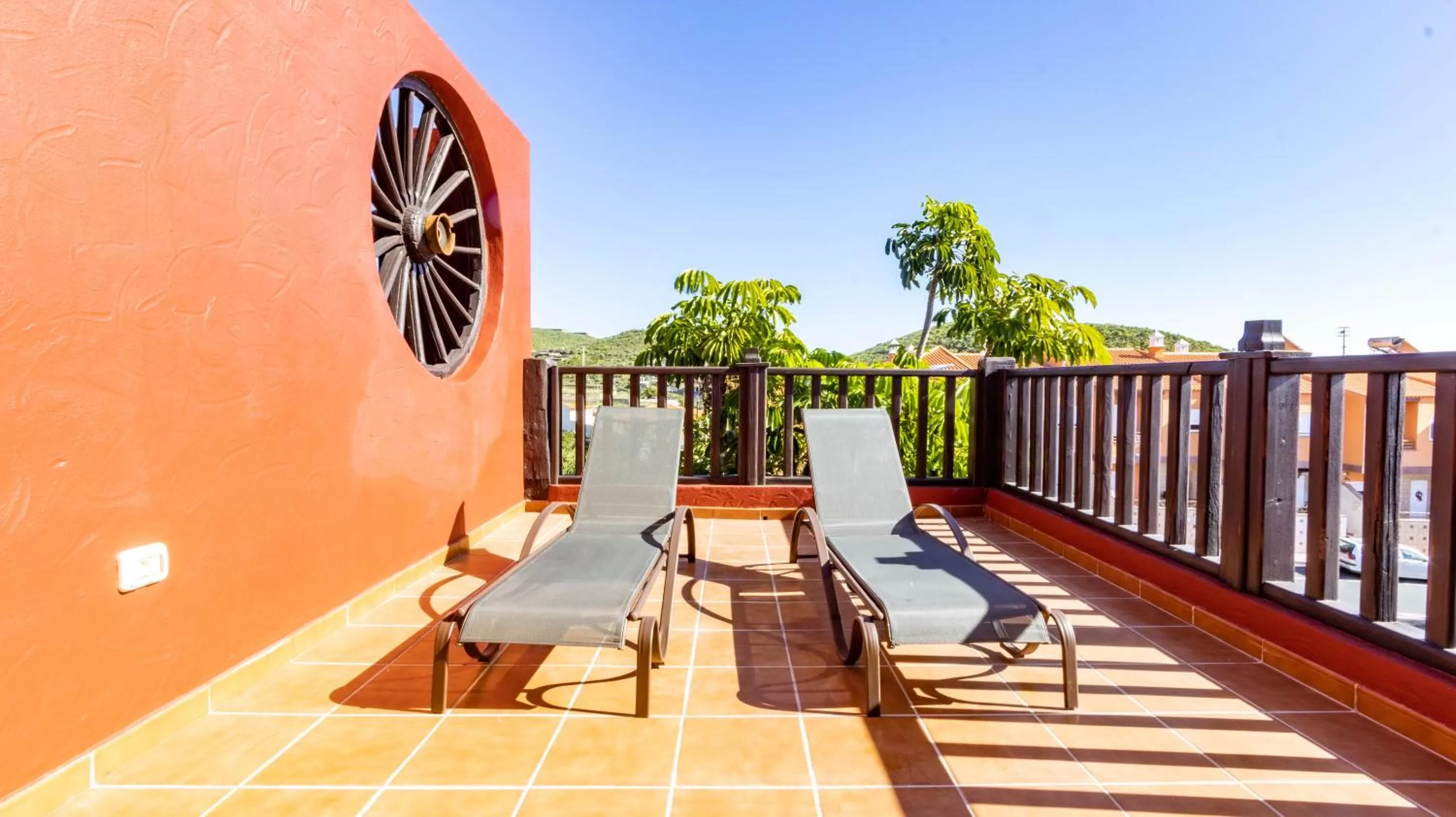 Balcony/Terrace in Hotel Ecolife Tenerife